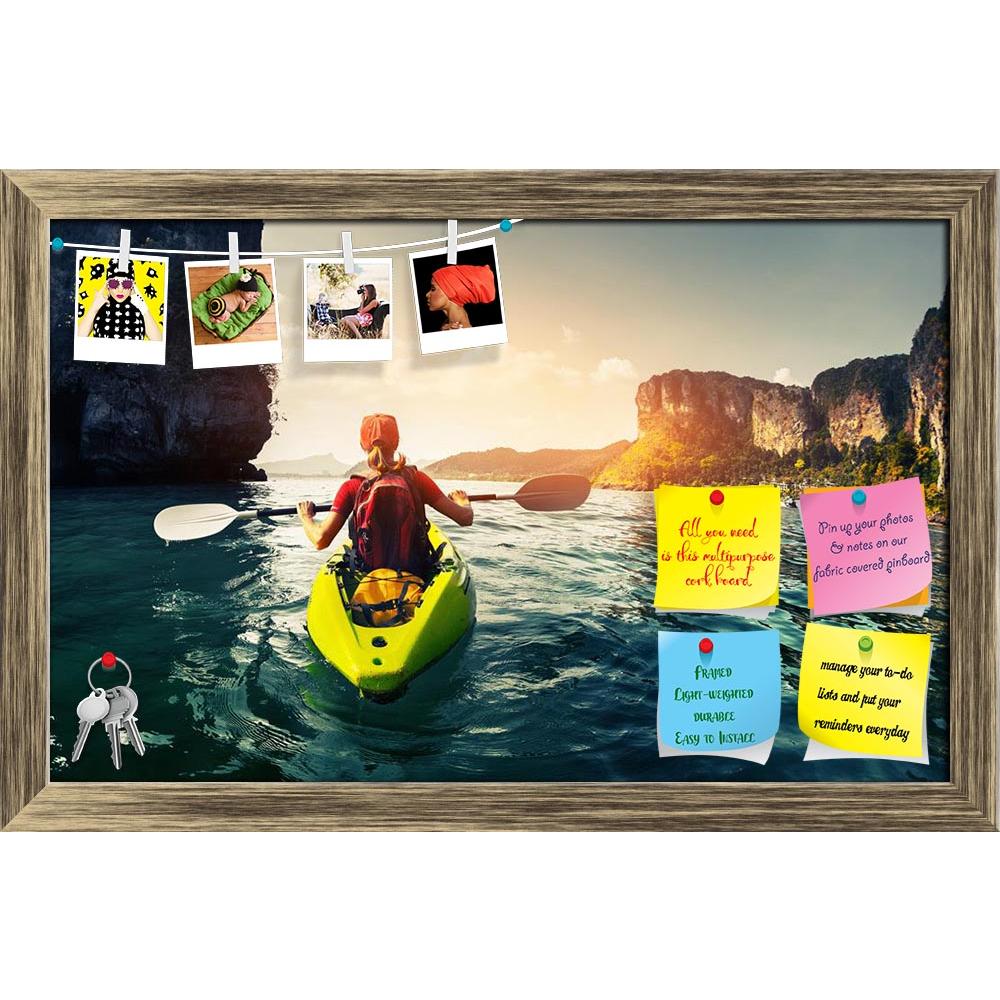 ArtzFolio Lady Paddling The Kayak in a Calm Tropical Bay Printed Bulletin Board Notice Pin Board Soft Board | Framed-Bulletin Boards Framed-AZ5006961BLB_FR_RF_R-0-Image Code 5006961 Vishnu Image Folio Pvt Ltd, IC 5006961, ArtzFolio, Bulletin Boards Framed, Sports, Photography, lady, paddling, the, kayak, in, a, calm, tropical, bay, printed, bulletin, board, notice, pin, soft, framed, sport, kayaking, girl, krabi, outdoor, thailand, rowing, travel, canoeing, sunny, canoe, wave, equipment, transport, explorin
