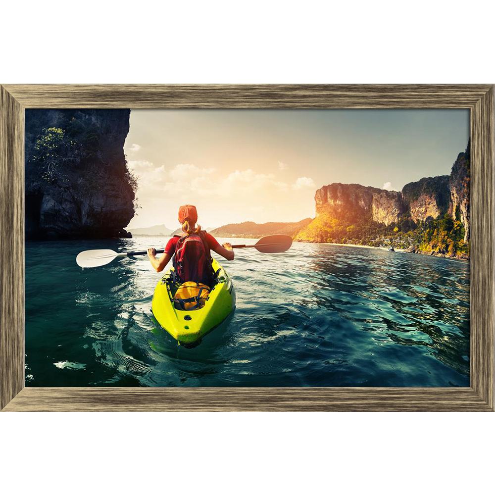 ArtzFolio Lady Paddling The Kayak in a Calm Tropical Bay Canvas Painting-Paintings Wooden Framing-AZ5006961ART_FR_RF_R-0-Image Code 5006961 Vishnu Image Folio Pvt Ltd, IC 5006961, ArtzFolio, Paintings Wooden Framing, Sports, Photography, lady, paddling, the, kayak, in, a, calm, tropical, bay, canvas, painting, framed, print, wall, for, living, room, with, frame, poster, pitaara, box, large, size, drawing, art, split, big, office, reception, of, kids, panel, designer, decorative, amazonbasics, reprint, small