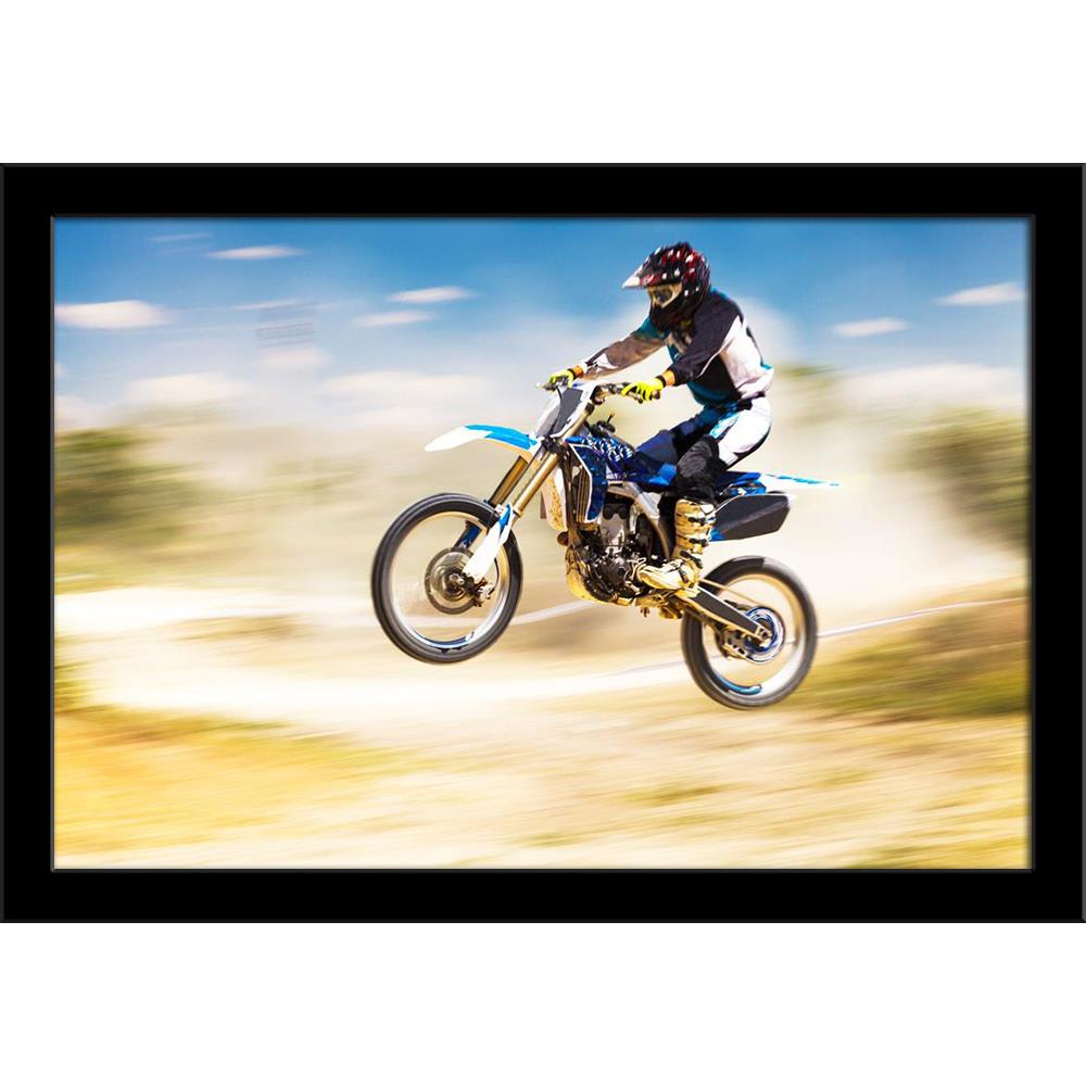 Motocross Painting Poster Frame-Regular Art Framed-REG_FR-IC 5006966 IC 5006966, Automobiles, Bikes, Cross, Sports, Transportation, Travel, Vehicles, motocross, painting, poster, frame, action, air, athlete, blue, sky, blurred, competition, crossing, cycling, dirt, road, extreme, flying, freedom, freeride, fun, high, up, jumping, long, low, angle, view, men, motorcycle, motorized, sport, mud, multi, colored, outdoors, overcast, power, riding, risk, speed, race, stunt, success, wheel, winning, artzfolio, wal