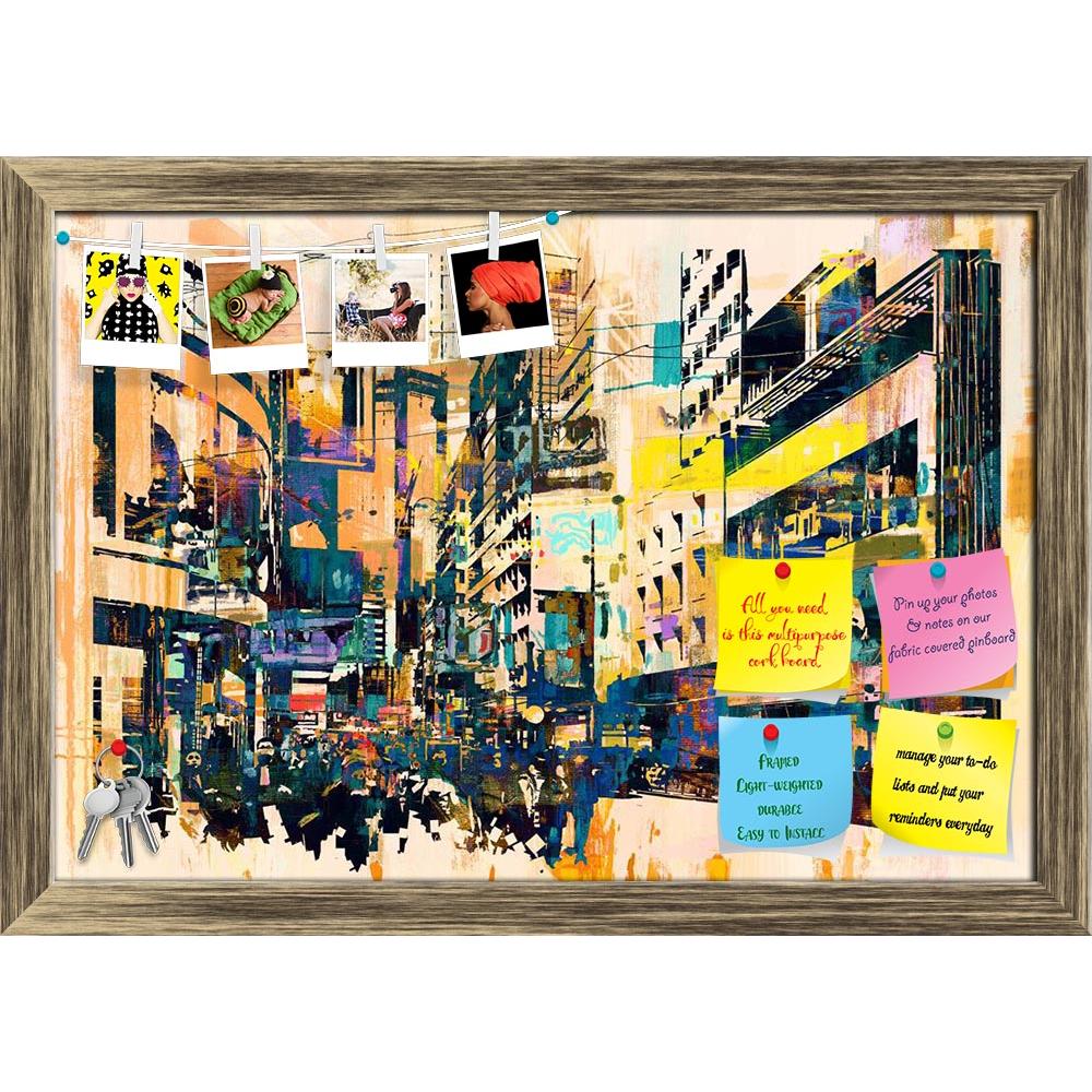 ArtzFolio Abstract Art Of Cityscape Printed Bulletin Board Notice Pin Board Soft Board | Framed-Bulletin Boards Framed-AZ5006978BLB_FR_RF_R-0-Image Code 5006978 Vishnu Image Folio Pvt Ltd, IC 5006978, ArtzFolio, Bulletin Boards Framed, Places, Fine Art Reprint, abstract, art, of, cityscape, printed, bulletin, board, notice, pin, soft, framed, acrylic, architecture, artist, artistic, artwork, beautiful, building, city, color, concept, crowd, design, drawing, illustration, oil, painting, people, scene, street
