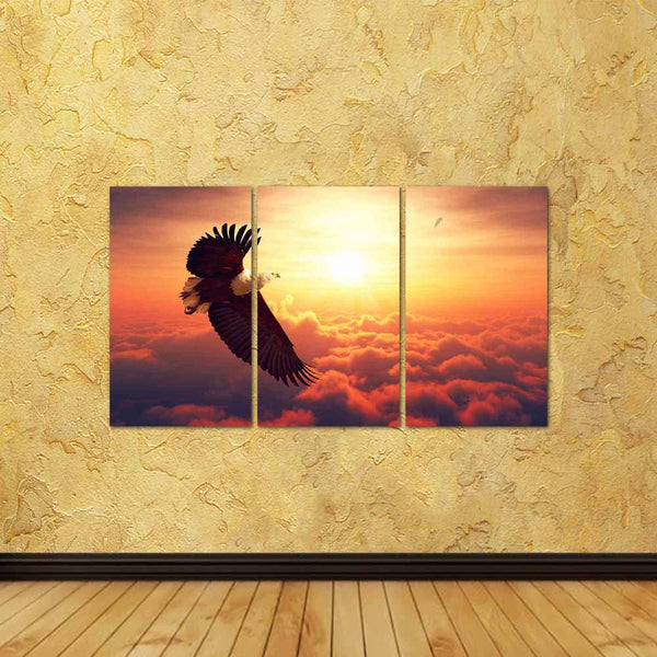 ArtzFolio African Fish Eagle Flying High Above the Clouds Split Art Painting Panel on Sunboard-Split Art Panels-AZ5006981SPL_FR_RF_R-0-Image Code 5006981 Vishnu Image Folio Pvt Ltd, IC 5006981, ArtzFolio, Split Art Panels, Birds, Photography, african, fish, eagle, flying, high, above, the, clouds, split, art, painting, panel, on, sunboard, framed, canvas, print, wall, for, living, room, with, frame, poster, pitaara, box, large, size, drawing, big, office, reception, of, kids, designer, decorative, amazonbas