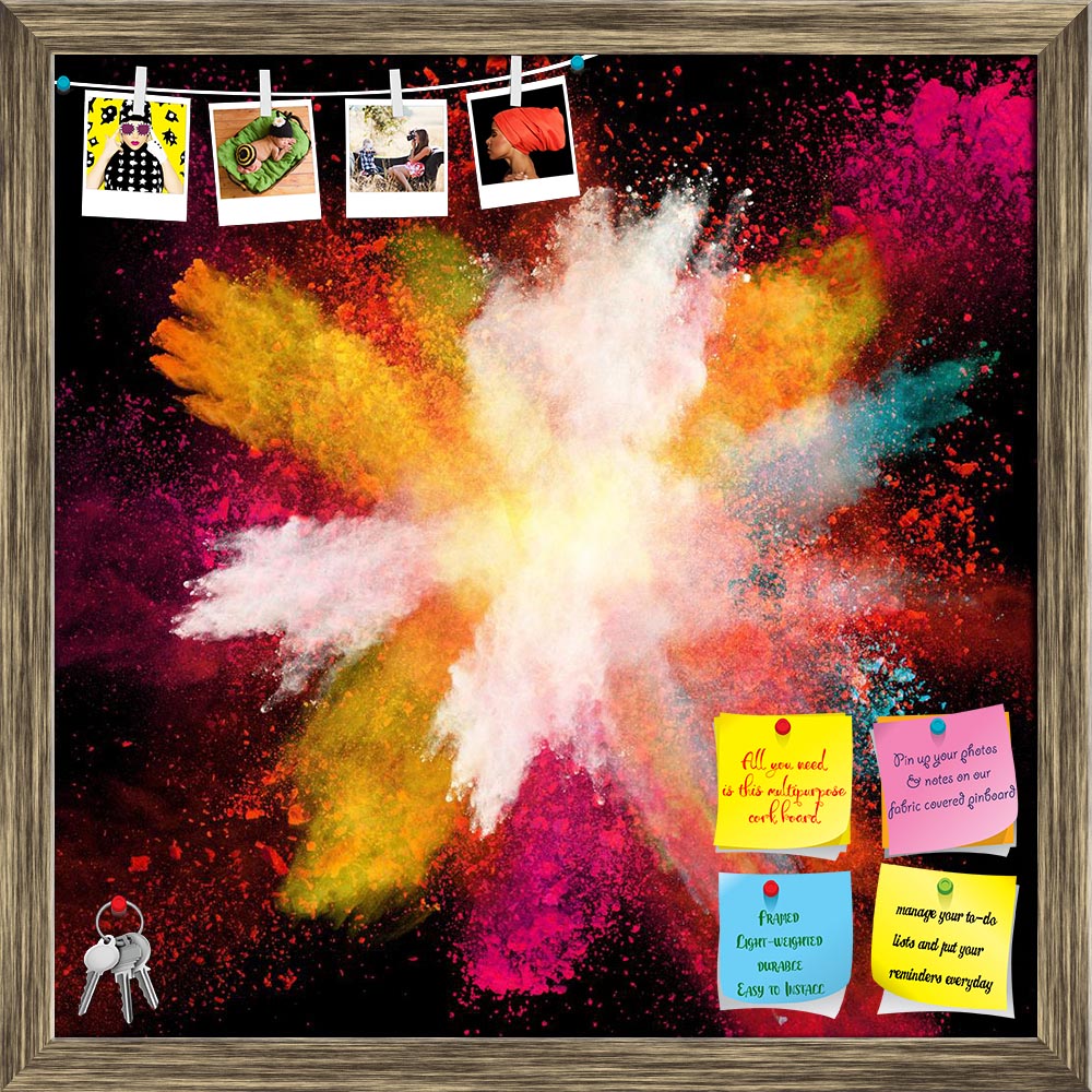 ArtzFolio Colorful Powder Splash D3 Printed Bulletin Board Notice Pin Board Soft Board | Framed-Bulletin Boards Framed-AZ5006991BLB_FR_RF_R-0-Image Code 5006991 Vishnu Image Folio Pvt Ltd, IC 5006991, ArtzFolio, Bulletin Boards Framed, Abstract, Photography, colorful, powder, splash, d3, printed, bulletin, board, notice, pin, soft, framed, color, background, black, dust, creative, texture, clouds, white, isolated, blue, chemicial, nobody, launched, smoke, cosmic, sphere, design, fume, explode, mass, glowing