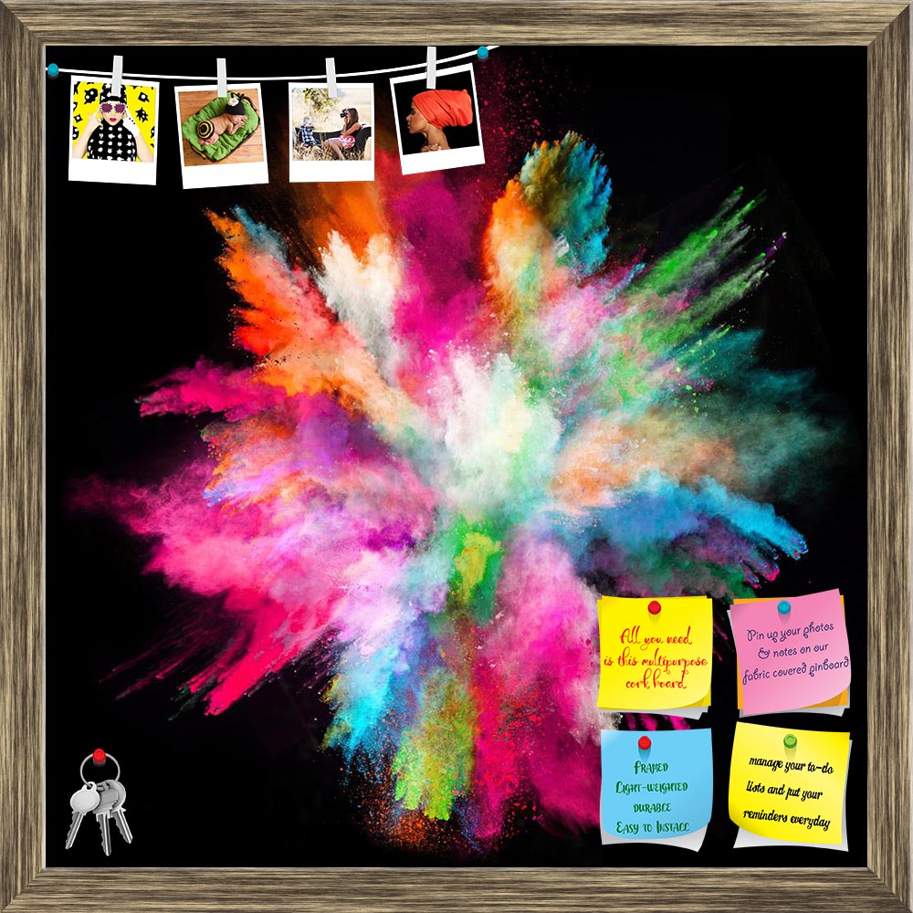 ArtzFolio Colorful Powder Splash D4 Printed Bulletin Board Notice Pin Board Soft Board | Framed-Bulletin Boards Framed-AZ5006992BLB_FR_RF_R-0-Image Code 5006992 Vishnu Image Folio Pvt Ltd, IC 5006992, ArtzFolio, Bulletin Boards Framed, Abstract, Photography, colorful, powder, splash, d4, printed, bulletin, board, notice, pin, soft, framed, color, background, black, dust, creative, texture, clouds, white, isolated, blue, chemicial, nobody, launched, smoke, cosmic, sphere, design, fume, explode, mass, glowing