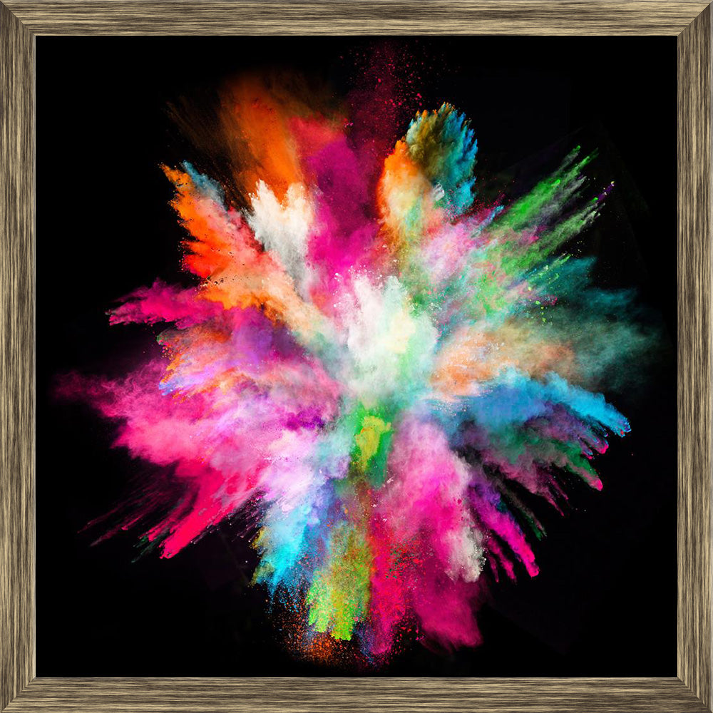ArtzFolio Colorful Powder Splash D4 Canvas Painting-Paintings Wooden Framing-AZ5006992ART_FR_RF_R-0-Image Code 5006992 Vishnu Image Folio Pvt Ltd, IC 5006992, ArtzFolio, Paintings Wooden Framing, Abstract, Photography, colorful, powder, splash, d4, canvas, painting, framed, print, wall, for, living, room, with, frame, poster, pitaara, box, large, size, drawing, art, split, big, office, reception, of, kids, panel, designer, decorative, amazonbasics, reprint, small, bedroom, on, scenery, color, background, bl