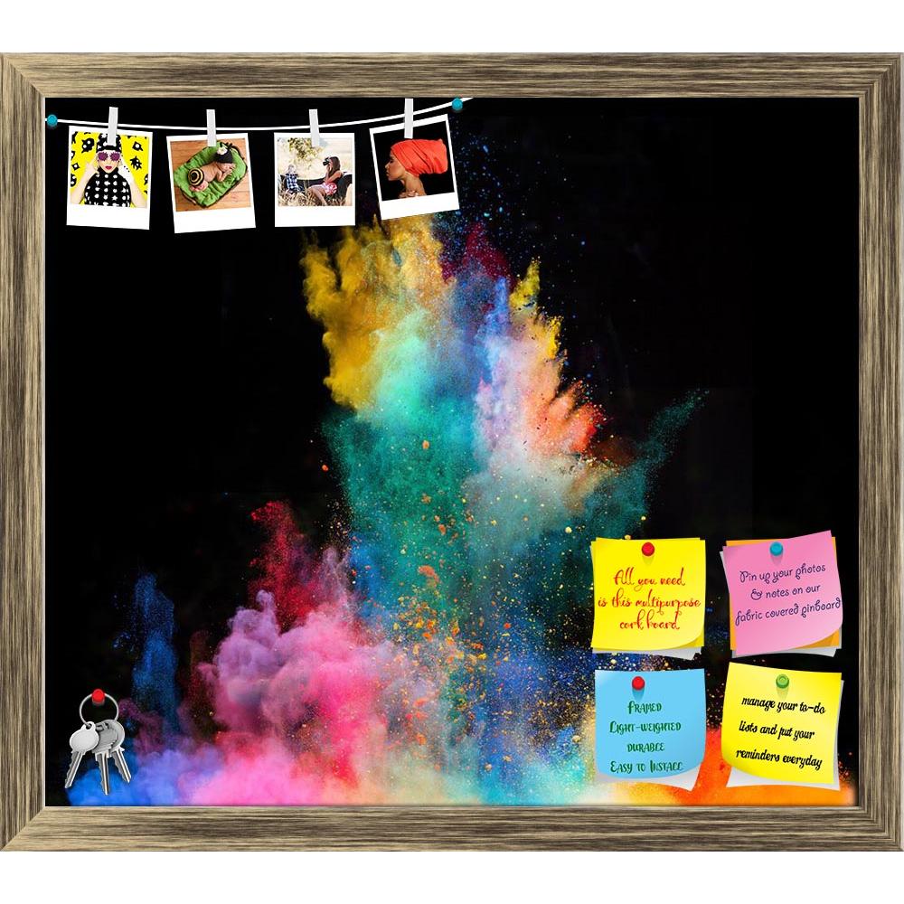ArtzFolio Colorful Powder Splash D5 Printed Bulletin Board Notice Pin Board Soft Board | Framed-Bulletin Boards Framed-AZ5006993BLB_FR_RF_R-0-Image Code 5006993 Vishnu Image Folio Pvt Ltd, IC 5006993, ArtzFolio, Bulletin Boards Framed, Abstract, Photography, colorful, powder, splash, d5, printed, bulletin, board, notice, pin, soft, framed, color, background, black, dust, creative, texture, clouds, white, isolated, blue, chemicial, nobody, launched, smoke, cosmic, sphere, design, fume, explode, mass, glowing