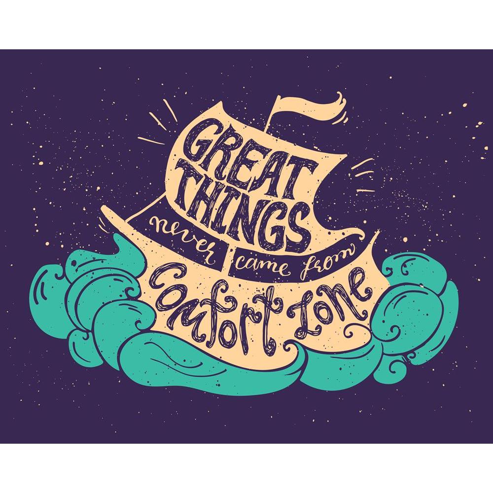 ArtzFolio Great Things Never Came Motivational Quote Canvas Painting-Paintings MDF Framing-AZ5006998ART_UN_RF_R-0-Image Code 5006998 Vishnu Image Folio Pvt Ltd, IC 5006998, ArtzFolio, Paintings MDF Framing, Motivational, Quotes, Digital Art, great, things, never, came, quote, canvas, painting, framed, print, wall, for, living, room, with, frame, poster, pitaara, box, large, size, drawing, art, split, big, office, reception, photography, of, kids, panel, designer, decorative, amazonbasics, reprint, small, be