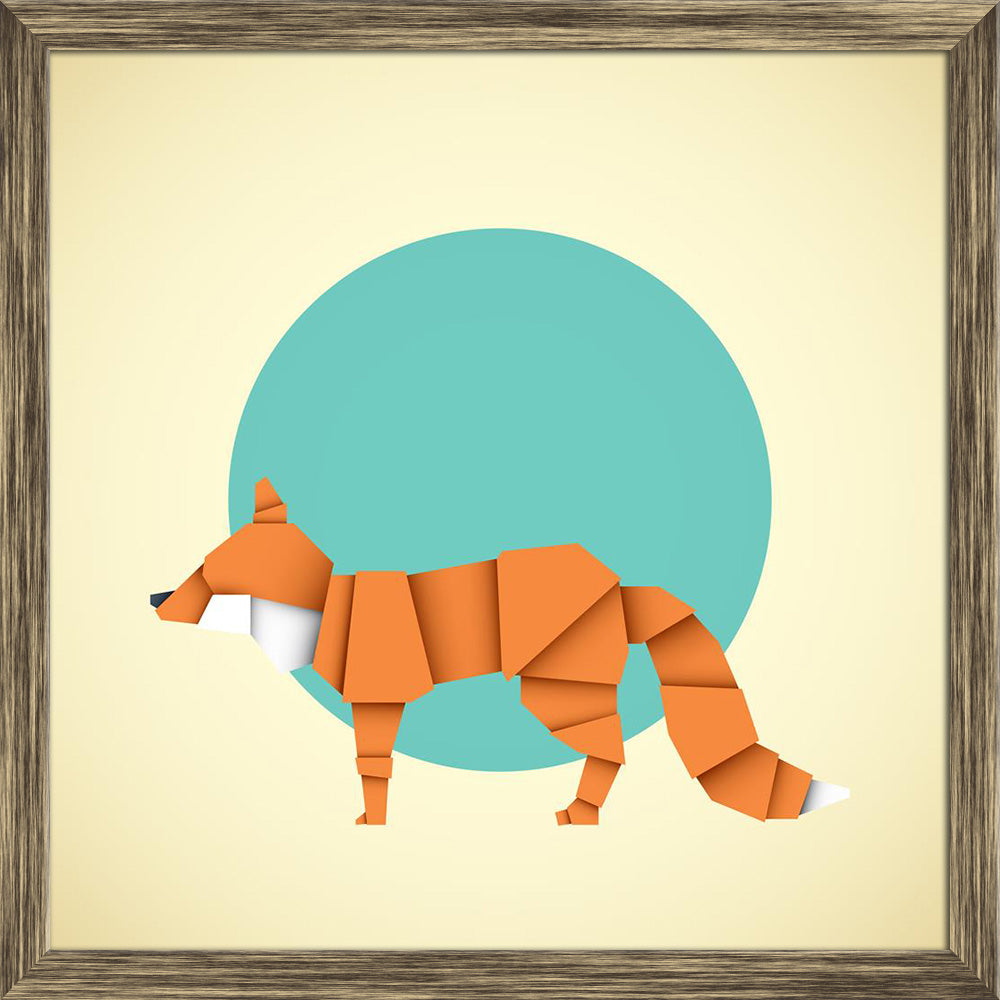 ArtzFolio Origami Fox Canvas Painting Synthetic Frame-Paintings Synthetic Framing-AZ5006999ART_FR_RF_R-0-Image Code 5006999 Vishnu Image Folio Pvt Ltd, IC 5006999, ArtzFolio, Paintings Synthetic Framing, Animals, Kids, Digital Art, origami, fox, canvas, painting, synthetic, frame, framed, print, wall, for, living, room, with, poster, pitaara, box, large, size, drawing, art, split, big, office, reception, photography, of, panel, designer, decorative, amazonbasics, reprint, small, bedroom, on, scenery, painti