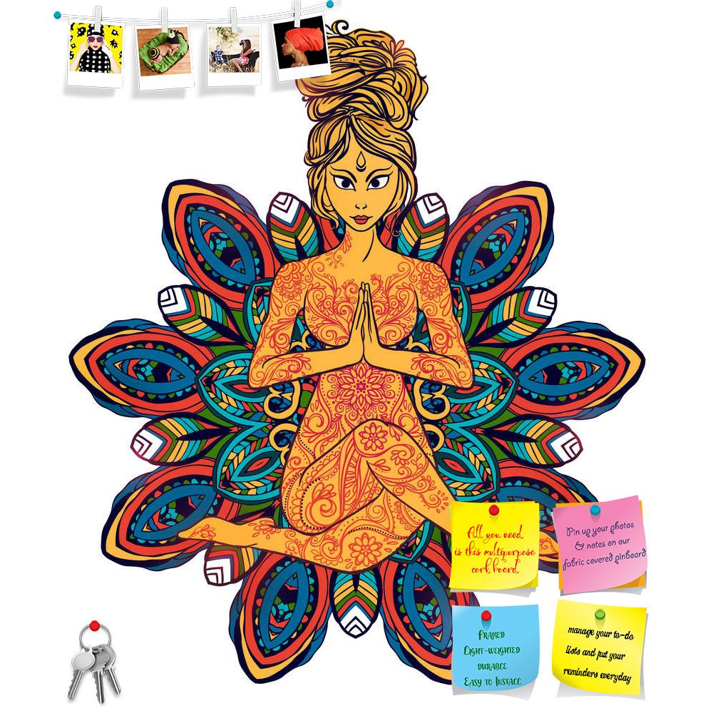 ArtzFolio Traditional Indian Arabic Art with Yoga Design D6 Printed Bulletin Board Notice Pin Board Soft Board | Frameless-Bulletin Boards Frameless-AZ5007007BLB_FL_RF_R-0-Image Code 5007007 Vishnu Image Folio Pvt Ltd, IC 5007007, ArtzFolio, Bulletin Boards Frameless, Religious, Traditional, Digital Art, indian, arabic, art, with, yoga, design, d6, printed, bulletin, board, notice, pin, soft, frameless, ornament, beautiful, card, vector, yoga., geometric, element, hand, drawn., perfect, cards, for, any, oth