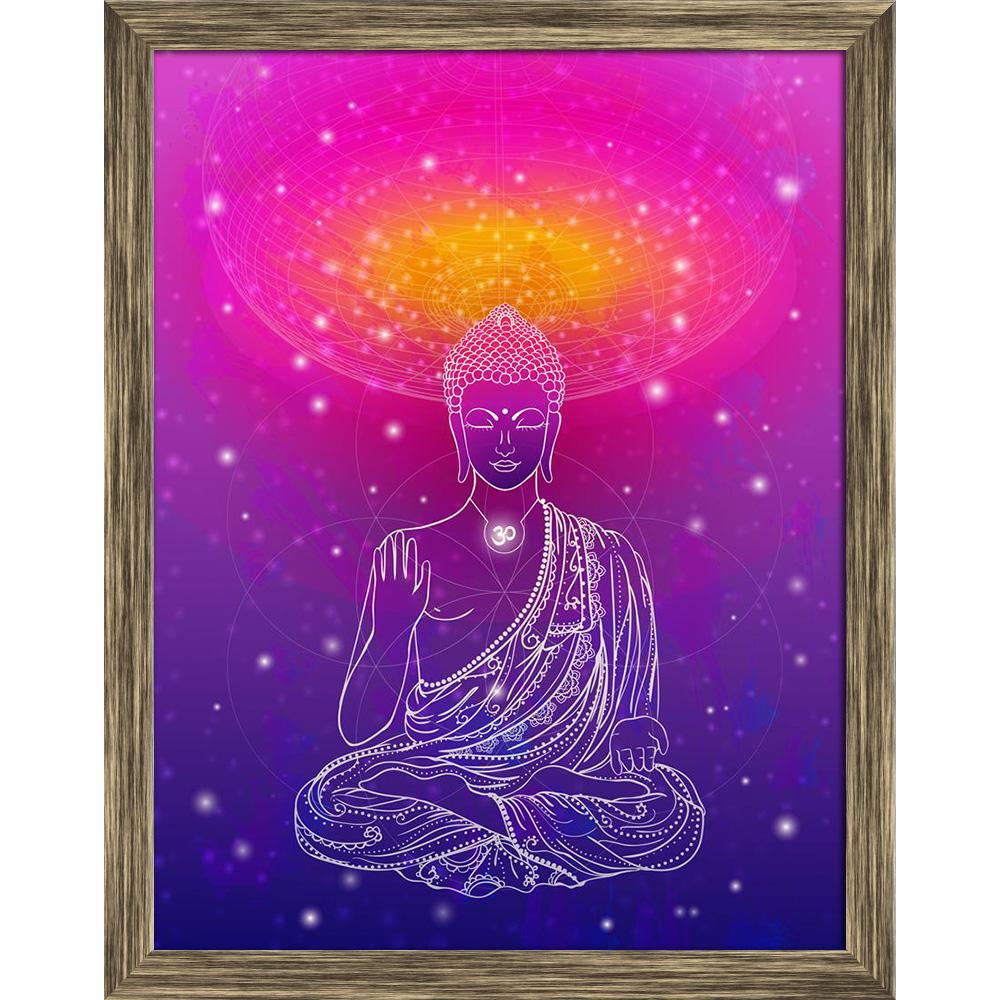 ArtzFolio Lord Buddha in Lotus Meditation Position Canvas Painting Synthetic Frame-Paintings Synthetic Framing-AZ5007015ART_FR_RF_R-0-Image Code 5007015 Vishnu Image Folio Pvt Ltd, IC 5007015, ArtzFolio, Paintings Synthetic Framing, Religious, Traditional, Digital Art, lord, buddha, in, lotus, meditation, position, canvas, painting, synthetic, frame, framed, print, wall, for, living, room, with, poster, pitaara, box, large, size, drawing, art, split, big, office, reception, photography, of, kids, panel, des
