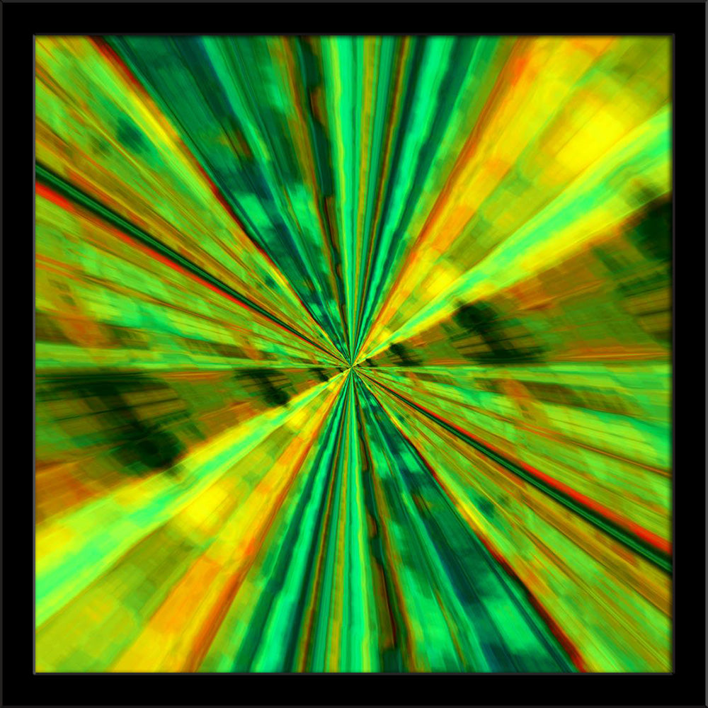 Abstract Infinite Deep Sci Fi Background Design Painting Poster Frame - Regular Art Framed - ArtzFolio.com