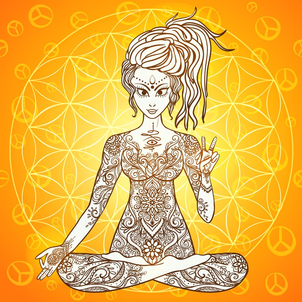 ArtzFolio Girl Meditates In The Lotus Position D1 Unframed Premium Canvas Painting-Paintings Unframed Premium-AZ5007017ART_UN_RF_R-0-Image Code 5007017 Vishnu Image Folio Pvt Ltd, IC 5007017, ArtzFolio, Paintings Unframed Premium, Religious, Traditional, Digital Art, girl, meditates, in, the, lotus, position, d1, unframed, premium, canvas, painting, large, size, print, wall, for, living, room, without, frame, decorative, poster, art, pitaara, box, drawing, photography, amazonbasics, big, kids, designer, off