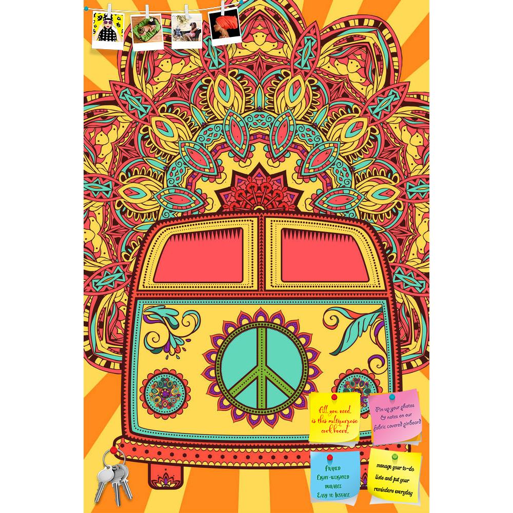 ArtzFolio Hippie Mini Van D2 Printed Bulletin Board Notice Pin Board Soft Board | Frameless-Bulletin Boards Frameless-AZ5007020BLB_FL_RF_R-0-Image Code 5007020 Vishnu Image Folio Pvt Ltd, IC 5007020, ArtzFolio, Bulletin Boards Frameless, Automobiles, Traditional, Digital Art, hippie, mini, van, d2, printed, bulletin, board, notice, pin, soft, frameless, vintage, car, van., ornamental, background., love, music, hand-written, fonts, hand-drawn, doodle, background, textures., hippy, color, vector, illustration