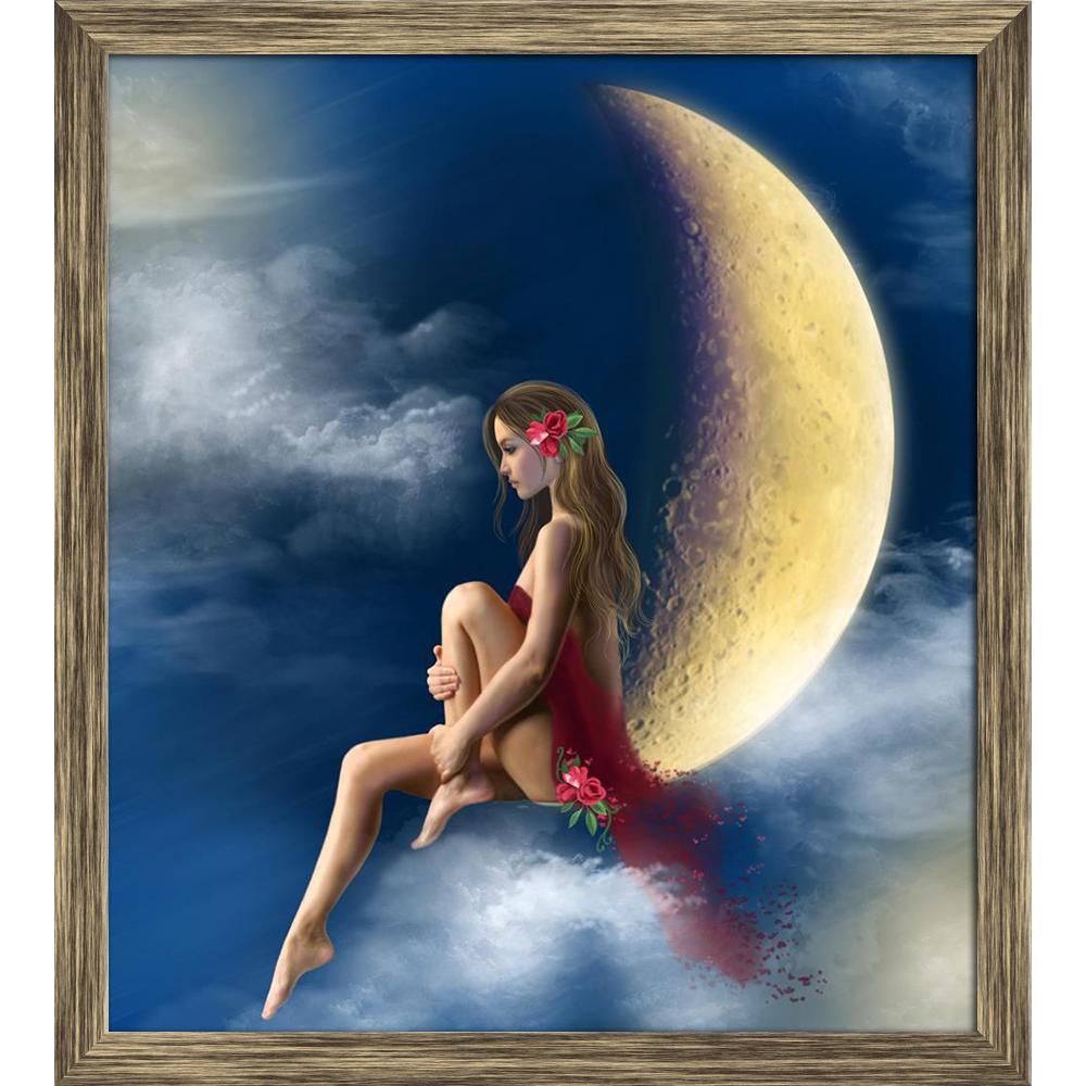 ArtzFolio Woman Night Fairy On Moon in Sky Canvas Painting Synthetic Frame-Paintings Synthetic Framing-AZ5007045ART_FR_RF_R-0-Image Code 5007045 Vishnu Image Folio Pvt Ltd, IC 5007045, ArtzFolio, Paintings Synthetic Framing, Fantasy, Figurative, Digital Art, woman, night, fairy, on, moon, in, sky, canvas, painting, synthetic, frame, framed, print, wall, for, living, room, with, poster, pitaara, box, large, size, drawing, art, split, big, office, reception, photography, of, kids, panel, designer, decorative,