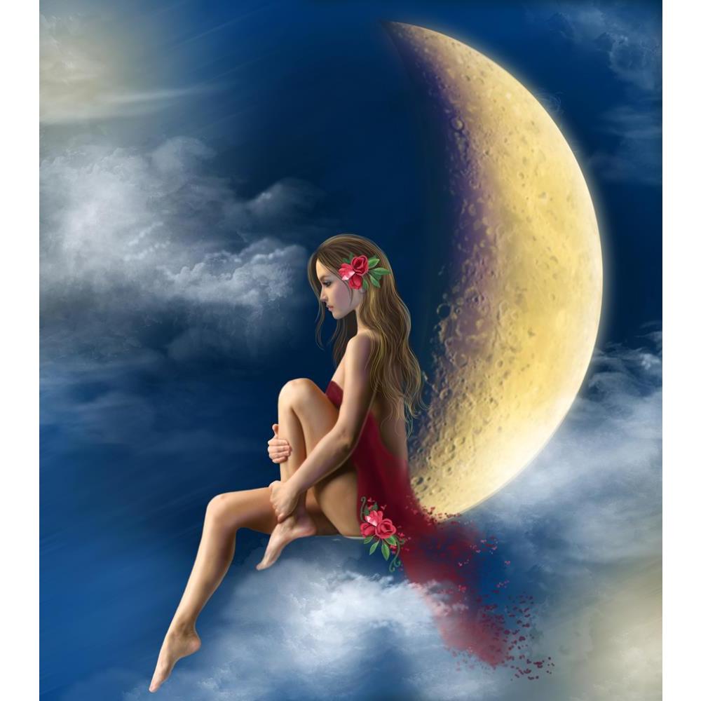 ArtzFolio Woman Night Fairy On Moon in Sky Canvas Painting-Paintings MDF Framing-AZ5007045ART_UN_RF_R-0-Image Code 5007045 Vishnu Image Folio Pvt Ltd, IC 5007045, ArtzFolio, Paintings MDF Framing, Fantasy, Figurative, Digital Art, woman, night, fairy, on, moon, in, sky, canvas, painting, framed, print, wall, for, living, room, with, frame, poster, pitaara, box, large, size, drawing, art, split, big, office, reception, photography, of, kids, panel, designer, decorative, amazonbasics, reprint, small, bedroom,