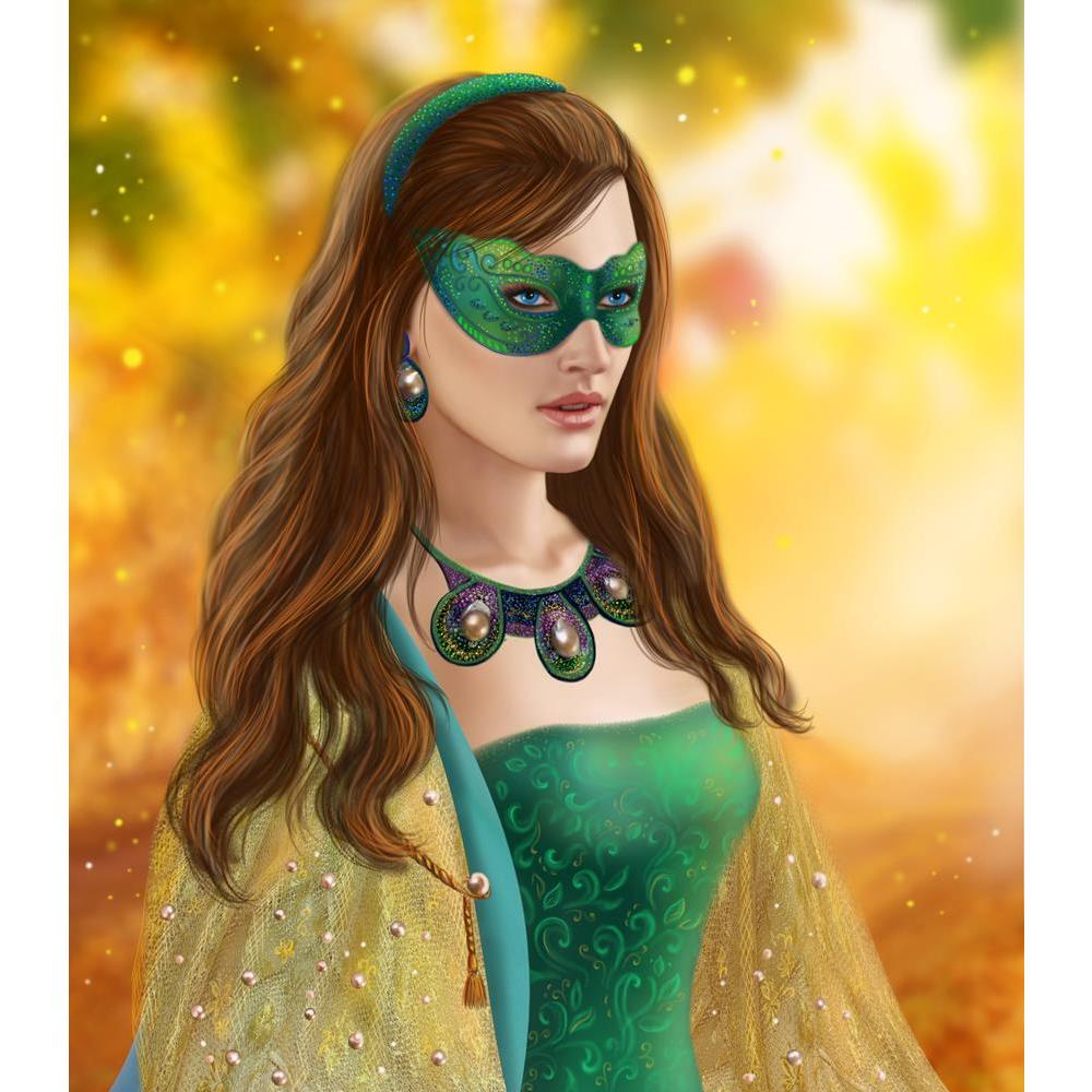 ArtzFolio Fantasy Woman Snow Queen In Green Mask Canvas Painting-Paintings MDF Framing-AZ5007047ART_UN_RF_R-0-Image Code 5007047 Vishnu Image Folio Pvt Ltd, IC 5007047, ArtzFolio, Paintings MDF Framing, Fantasy, Portraits, Digital Art, woman, snow, queen, in, green, mask, canvas, painting, framed, print, wall, for, living, room, with, frame, poster, pitaara, box, large, size, drawing, art, split, big, office, reception, photography, of, kids, panel, designer, decorative, amazonbasics, reprint, small, bedroo