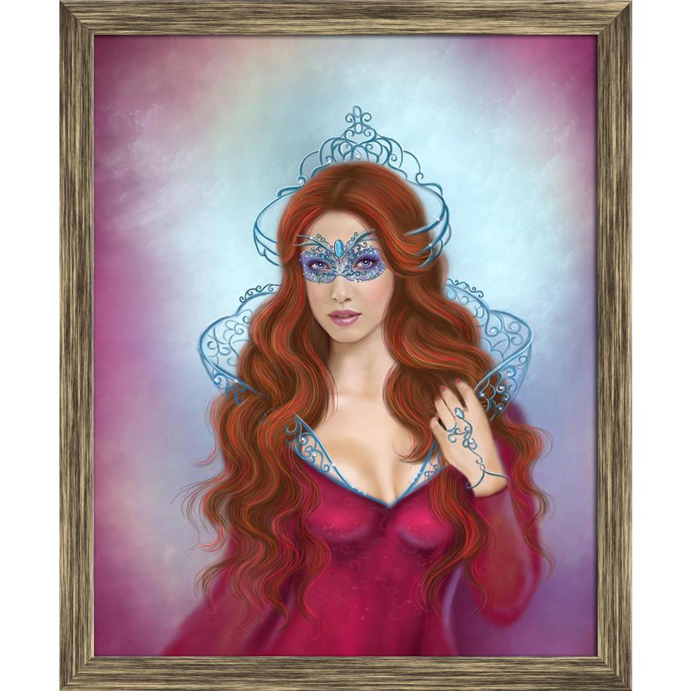 ArtzFolio Fantasy Woman Snow Queen In Mask Canvas Painting Synthetic Frame-Paintings Synthetic Framing-AZ5007048ART_FR_RF_R-0-Image Code 5007048 Vishnu Image Folio Pvt Ltd, IC 5007048, ArtzFolio, Paintings Synthetic Framing, Fantasy, Portraits, Digital Art, woman, snow, queen, in, mask, canvas, painting, synthetic, frame, framed, print, wall, for, living, room, with, poster, pitaara, box, large, size, drawing, art, split, big, office, reception, photography, of, kids, panel, designer, decorative, amazonbasi