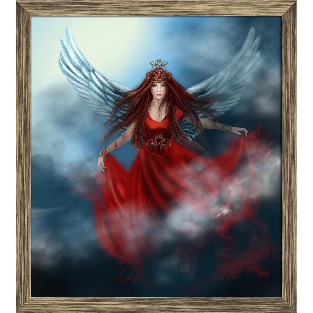 ArtzFolio Fantasy Woman Queen with Wings in Clouds Canvas Painting Synthetic Frame-Paintings Synthetic Framing-AZ5007049ART_FR_RF_R-0-Image Code 5007049 Vishnu Image Folio Pvt Ltd, IC 5007049, ArtzFolio, Paintings Synthetic Framing, Fantasy, Figurative, Digital Art, woman, queen, with, wings, in, clouds, canvas, painting, synthetic, frame, framed, print, wall, for, living, room, poster, pitaara, box, large, size, drawing, art, split, big, office, reception, photography, of, kids, panel, designer, decorative