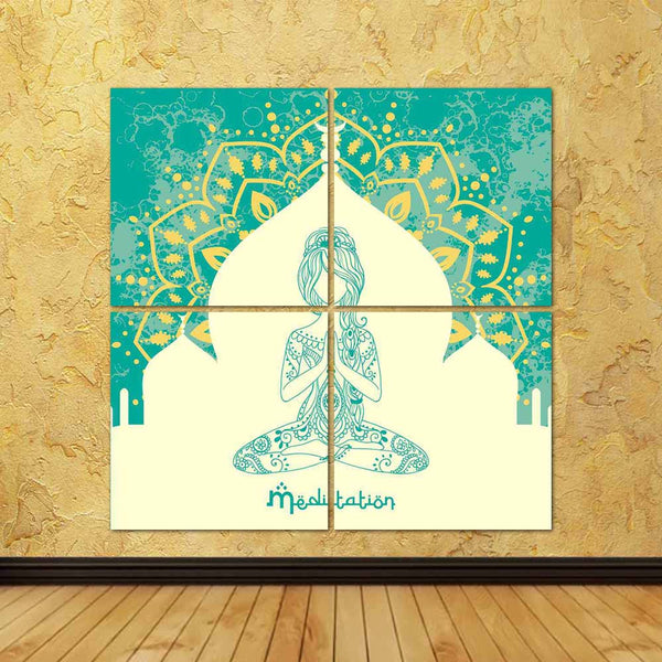 ArtzFolio Traditional Indian Arabic Art with Yoga Design D9 Split Art Painting Panel on Sunboard-Split Art Panels-AZ5007050SPL_FR_RF_R-0-Image Code 5007050 Vishnu Image Folio Pvt Ltd, IC 5007050, ArtzFolio, Split Art Panels, Quotes, Religious, Traditional, Digital Art, indian, arabic, art, with, yoga, design, d9, split, painting, panel, on, sunboard, framed, canvas, print, wall, for, living, room, frame, poster, pitaara, box, large, size, drawing, big, office, reception, photography, of, kids, designer, dec