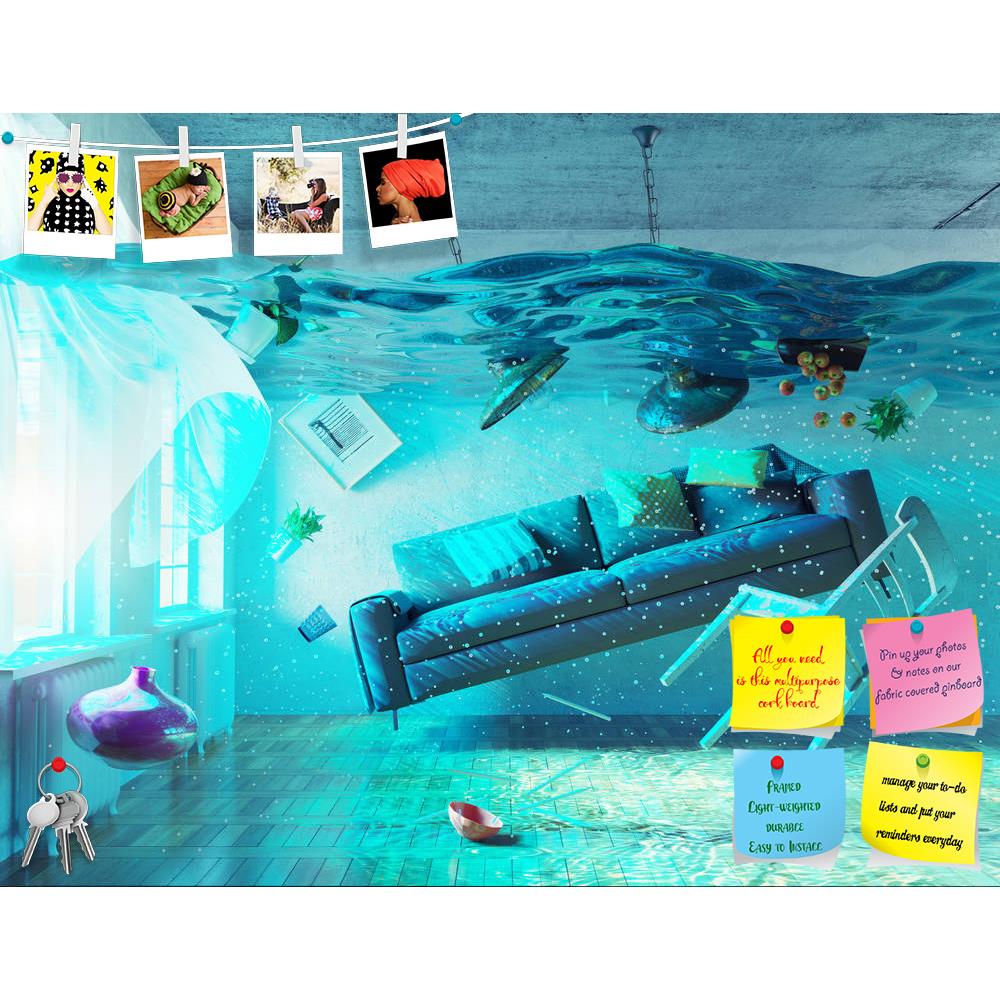 ArtzFolio An Underwater View In The Flooding Interior Printed Bulletin Board Notice Pin Board Soft Board | Frameless-Bulletin Boards Frameless-AZ5007055BLB_FL_RF_R-0-Image Code 5007055 Vishnu Image Folio Pvt Ltd, IC 5007055, ArtzFolio, Bulletin Boards Frameless, Conceptual, Photography, an, underwater, view, in, the, flooding, interior, printed, bulletin, board, notice, pin, soft, frameless, flood, house, water, flooded, home, damage, room, insurance, leak, apartment, living, decoration, architecture, wall,