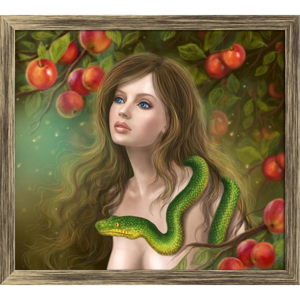 ArtzFolio Young Woman Eve Snake Canvas Painting Synthetic Frame-Paintings Synthetic Framing-AZ5007056ART_FR_RF_R-0-Image Code 5007056 Vishnu Image Folio Pvt Ltd, IC 5007056, ArtzFolio, Paintings Synthetic Framing, Fantasy, Portraits, Digital Art, young, woman, eve, snake, canvas, painting, synthetic, frame, framed, print, wall, for, living, room, with, poster, pitaara, box, large, size, drawing, art, split, big, office, reception, photography, of, kids, panel, designer, decorative, amazonbasics, reprint, sm