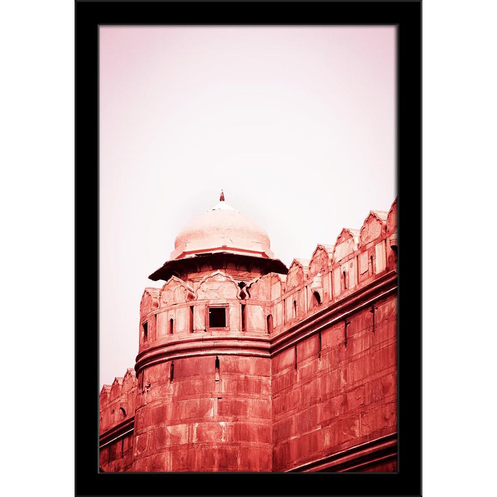Red Fort Historic Landmark in Old Delhi, India Painting Poster Frame-Regular Art Framed-REG_FR-IC 5007057 IC 5007057, Allah, Arabic, Architecture, Asian, Indian, Islam, Landmarks, Mughal Art, Places, red, fort, historic, landmark, in, old, delhi, india, painting, poster, frame, asia, building, defense, defensive, fortress, islamic, monument, mughal, muslim, new, sights, tourist, destination, tower, towers, travel, turret, wall, artzfolio, wall decor for living room, wall frames for living room, frames for l