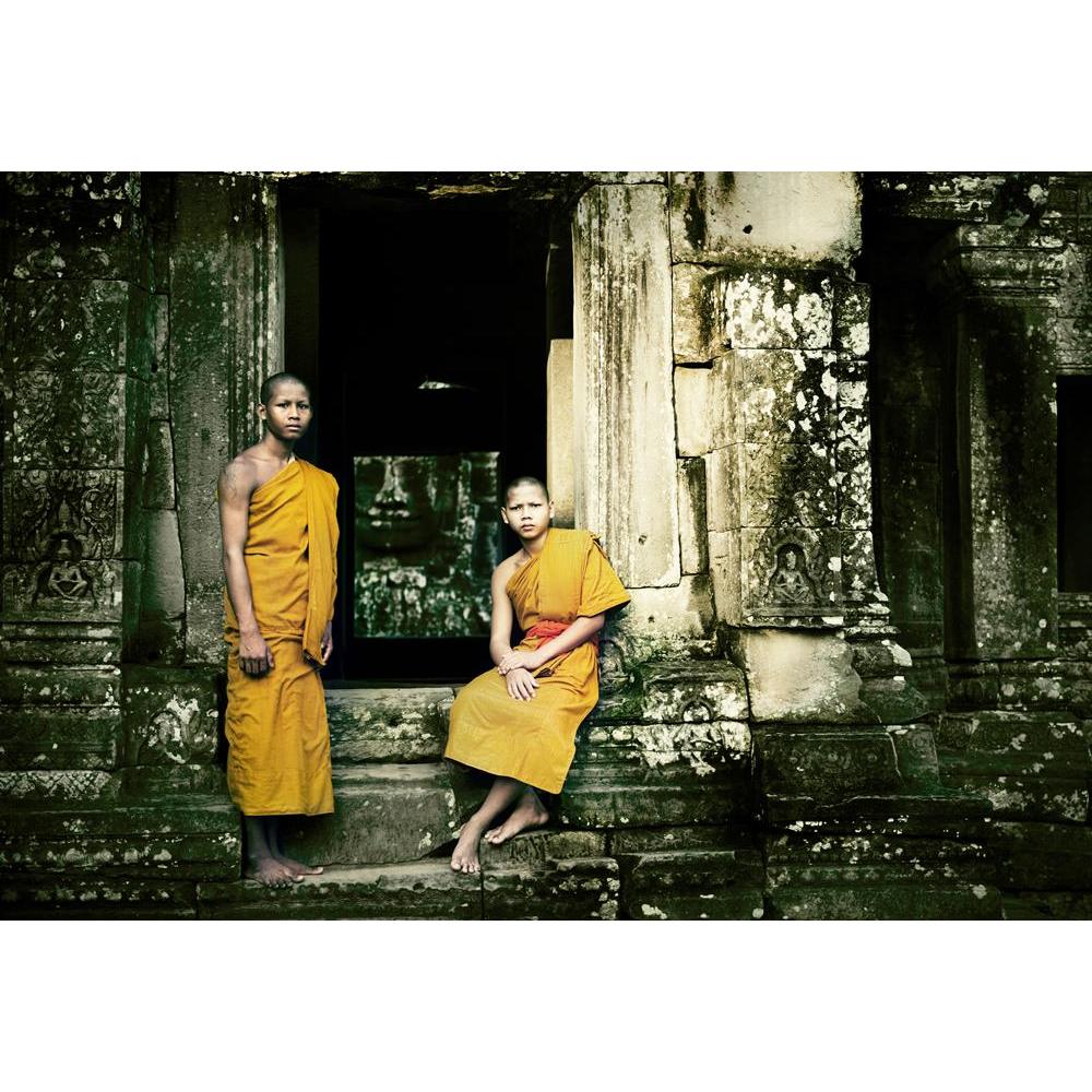 ArtzFolio Serene Monk Angkor Wat Siam Reap Cambodia Concept D2 Unframed Premium Canvas Painting-Paintings Unframed Premium-AZ5007060ART_UN_RF_R-0-Image Code 5007060 Vishnu Image Folio Pvt Ltd, IC 5007060, ArtzFolio, Paintings Unframed Premium, Places, Religious, Photography, serene, monk, angkor, wat, siam, reap, cambodia, concept, d2, unframed, premium, canvas, painting, large, size, print, wall, for, living, room, without, frame, decorative, poster, art, pitaara, box, drawing, amazonbasics, big, kids, des