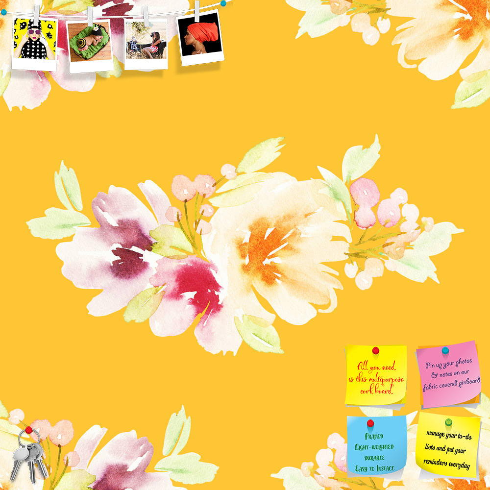 ArtzFolio Watercolor Flowers Pattern D2 Printed Bulletin Board Notice Pin Board Soft Board | Frameless-Bulletin Boards Frameless-AZ5007068BLB_FL_RF_R-0-Image Code 5007068 Vishnu Image Folio Pvt Ltd, IC 5007068, ArtzFolio, Bulletin Boards Frameless, Floral, Digital Art, watercolor, flowers, pattern, d2, printed, bulletin, board, notice, pin, soft, frameless, illustration, spring, flower, summer, background, white, seamless, beauty, garden, design, romantic, wallpaper, nature, fabric, delicate, drawn, art, re