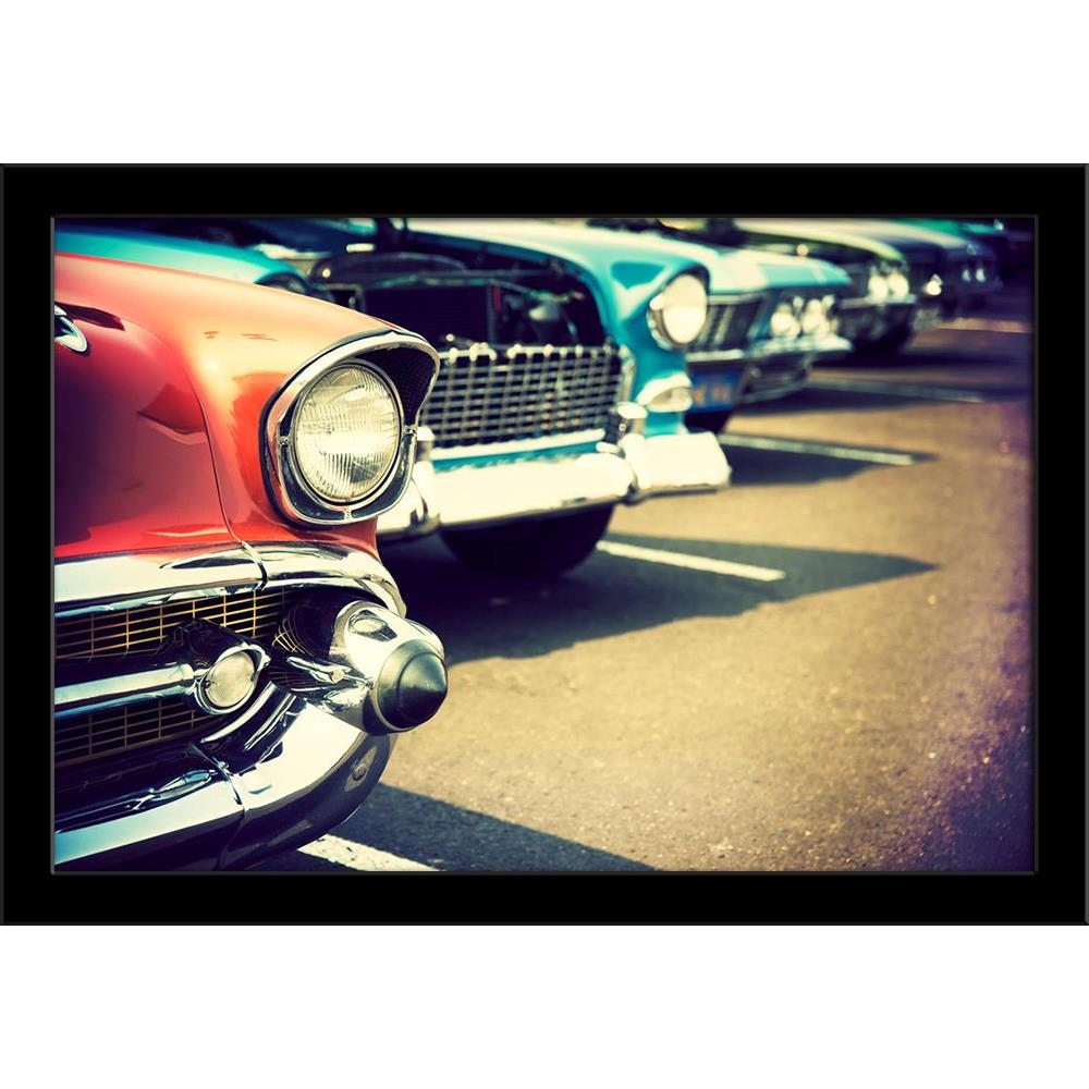 Photo of Classic Cars in a Row Painting Poster Frame-Regular Art Framed-REG_FR-IC 5007073 IC 5007073, American, Ancient, Art and Paintings, Automobiles, Black, Black and White, Cars, Historical, Medieval, Retro, Signs, Signs and Symbols, Sports, Transportation, Travel, Vehicles, Vintage, White, photo, of, classic, in, a, row, painting, poster, frame, antique, car, old, automotive, auto, parts, automobile, and, headlights, chrome, collector, design, detail, drive, glass, history, machine, mirror, motor, park