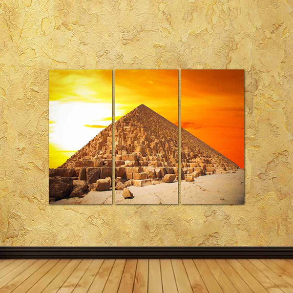 ArtzFolio Pyramids Of The Pharaohs In Giza, Cairo, Egypt D2 Split Art Painting Panel on Sunboard-Split Art Panels-AZ5007075SPL_FR_RF_R-0-Image Code 5007075 Vishnu Image Folio Pvt Ltd, IC 5007075, ArtzFolio, Split Art Panels, Places, Religious, Photography, pyramids, of, the, pharaohs, in, giza, cairo, egypt, d2, split, art, painting, panel, on, sunboard, framed, canvas, print, wall, for, living, room, with, frame, poster, pitaara, box, large, size, drawing, big, office, reception, kids, designer, decorative