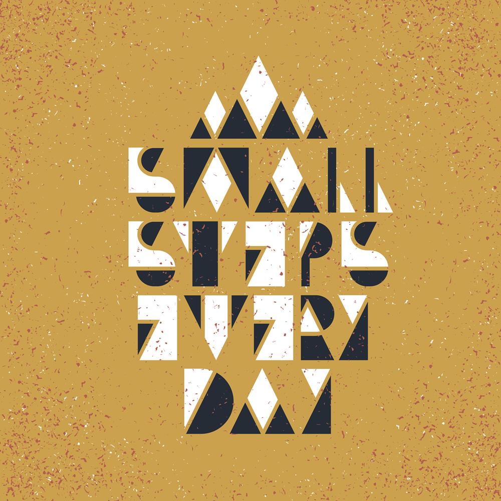 ArtzFolio Small Steps Every Day Motivational Quote Canvas Painting-Paintings MDF Framing-AZ5007080ART_UN_RF_R-0-Image Code 5007080 Vishnu Image Folio Pvt Ltd, IC 5007080, ArtzFolio, Paintings MDF Framing, Motivational, Quotes, Digital Art, small, steps, every, day, quote, canvas, painting, framed, print, wall, for, living, room, with, frame, poster, pitaara, box, large, size, drawing, art, split, big, office, reception, photography, of, kids, panel, designer, decorative, amazonbasics, reprint, bedroom, on, 