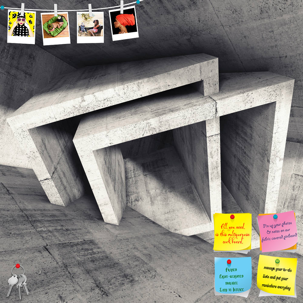 ArtzFolio Abstract Chaotic Cubic Structures D2 Printed Bulletin Board Notice Pin Board Soft Board | Frameless-Bulletin Boards Frameless-AZ5007093BLB_FL_RF_R-0-Image Code 5007093 Vishnu Image Folio Pvt Ltd, IC 5007093, ArtzFolio, Bulletin Boards Frameless, Conceptual, Places, Photography, abstract, chaotic, cubic, structures, d2, printed, bulletin, board, notice, pin, soft, frameless, concrete, interior, empty, room, wall, construction, 3d, architecture, nobody, illustration, shadow, beton, grunge, grungy, s