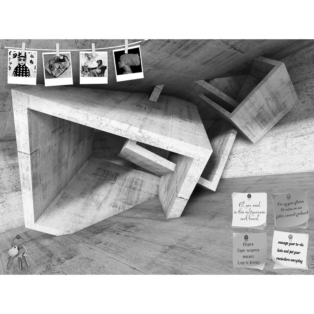 ArtzFolio Abstract Chaotic Cubic Structures D3 Printed Bulletin Board Notice Pin Board Soft Board | Frameless-Bulletin Boards Frameless-AZ5007094BLB_FL_RF_R-0-Image Code 5007094 Vishnu Image Folio Pvt Ltd, IC 5007094, ArtzFolio, Bulletin Boards Frameless, Conceptual, Places, Photography, abstract, chaotic, cubic, structures, d3, printed, bulletin, board, notice, pin, soft, frameless, concrete, interior, empty, room, wall, construction, 3d, architecture, nobody, illustration, shadow, beton, grunge, grungy, s