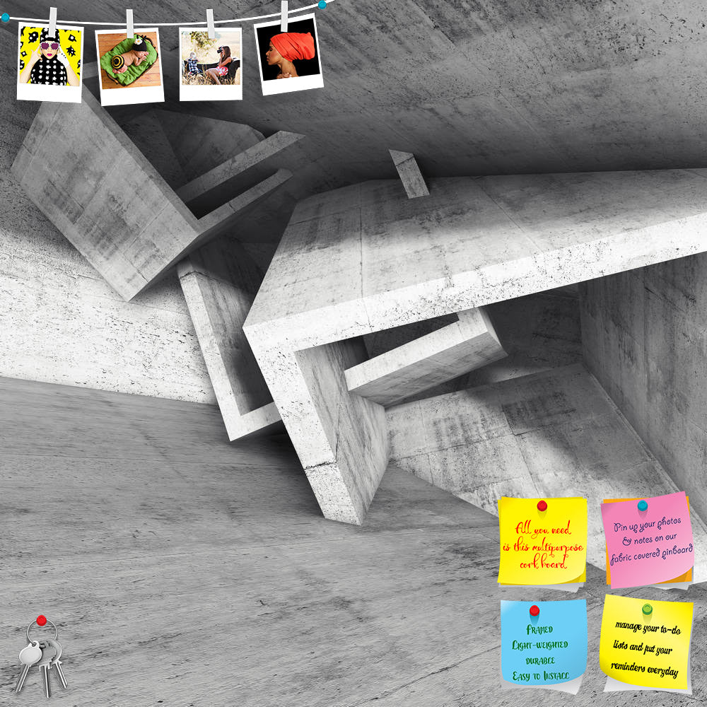 ArtzFolio Abstract Chaotic Cubic Structures D4 Printed Bulletin Board Notice Pin Board Soft Board | Frameless-Bulletin Boards Frameless-AZ5007095BLB_FL_RF_R-0-Image Code 5007095 Vishnu Image Folio Pvt Ltd, IC 5007095, ArtzFolio, Bulletin Boards Frameless, Conceptual, Places, Photography, abstract, chaotic, cubic, structures, d4, printed, bulletin, board, notice, pin, soft, frameless, concrete, interior, empty, room, wall, construction, 3d, architecture, nobody, illustration, shadow, beton, grunge, grungy, s