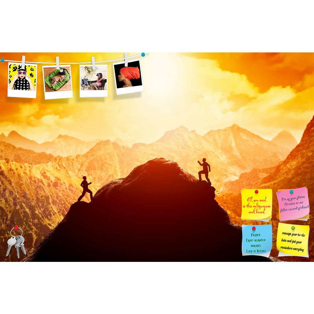 ArtzFolio Challenge in Life Concepts Printed Bulletin Board Notice Pin Board Soft Board | Frameless-Bulletin Boards Frameless-AZ5007102BLB_FL_RF_R-0-Image Code 5007102 Vishnu Image Folio Pvt Ltd, IC 5007102, ArtzFolio, Bulletin Boards Frameless, Landscapes, Sports, Photography, challenge, in, life, concepts, printed, bulletin, board, notice, pin, soft, frameless, competition, compete, running, win, mountain, rival, race, contest, run, top, strength, against, vs, power, concept, success, strong, male, compet