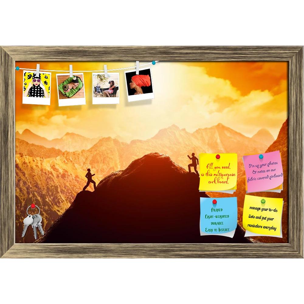 ArtzFolio Challenge in Life Concepts Printed Bulletin Board Notice Pin Board Soft Board | Framed-Bulletin Boards Framed-AZ5007102BLB_FR_RF_R-0-Image Code 5007102 Vishnu Image Folio Pvt Ltd, IC 5007102, ArtzFolio, Bulletin Boards Framed, Landscapes, Sports, Photography, challenge, in, life, concepts, printed, bulletin, board, notice, pin, soft, framed, competition, compete, running, win, mountain, rival, race, contest, run, top, strength, against, vs, power, concept, success, strong, male, competitive, peopl