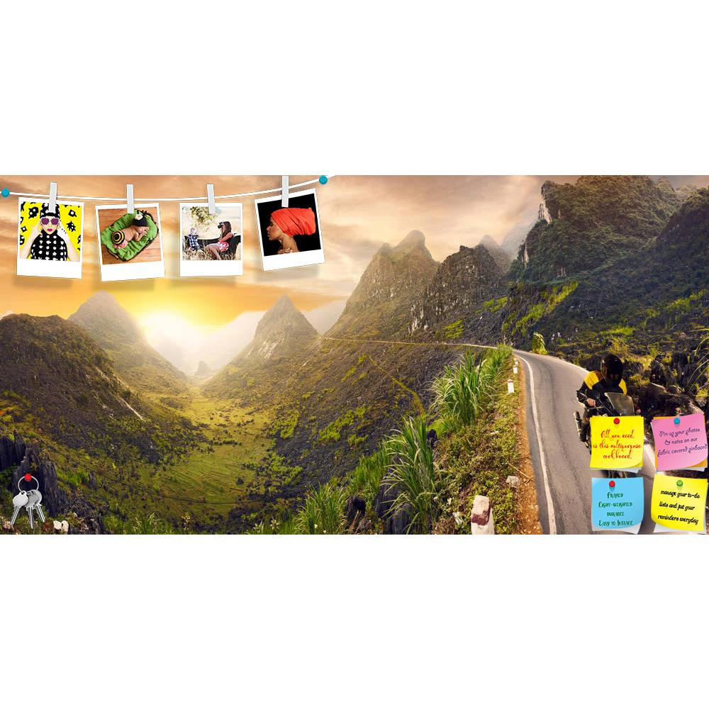 ArtzFolio Mountain View Landscape with Motorcyclist Printed Bulletin Board Notice Pin Board Soft Board | Frameless-Bulletin Boards Frameless-AZ5007111BLB_FL_RF_R-0-Image Code 5007111 Vishnu Image Folio Pvt Ltd, IC 5007111, ArtzFolio, Bulletin Boards Frameless, Landscapes, Places, Photography, mountain, view, landscape, with, motorcyclist, printed, bulletin, board, notice, pin, soft, frameless, motorcycle, road, travel, outdoor, motorbike, biker, motor, bike, freedom, transport, rider, moto, adventure, ride,