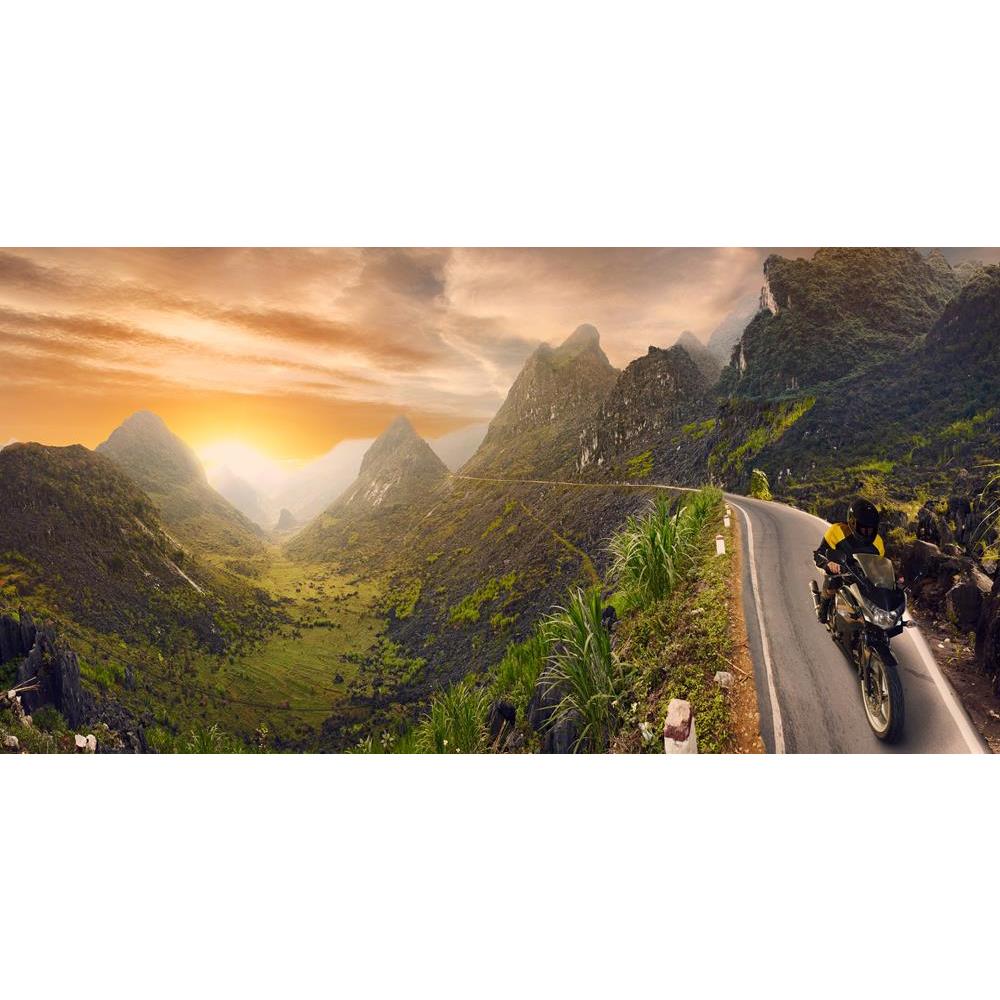 ArtzFolio Mountain View Landscape with Motorcyclist Unframed Premium Canvas Painting-Paintings Unframed Premium-AZ5007111ART_UN_RF_R-0-Image Code 5007111 Vishnu Image Folio Pvt Ltd, IC 5007111, ArtzFolio, Paintings Unframed Premium, Landscapes, Places, Photography, mountain, view, landscape, with, motorcyclist, unframed, premium, canvas, painting, large, size, print, wall, for, living, room, without, frame, decorative, poster, art, pitaara, box, drawing, amazonbasics, big, kids, designer, office, reception,