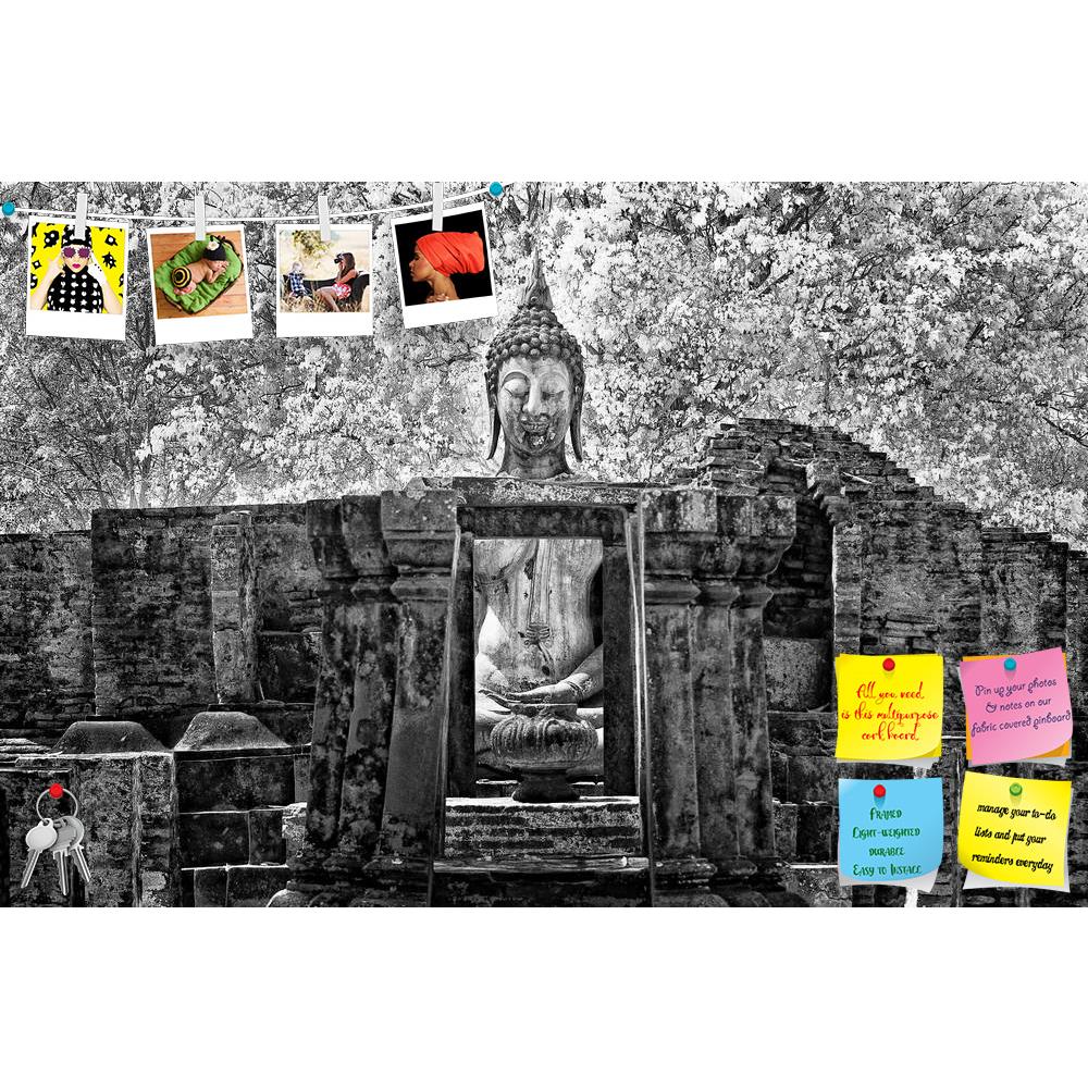 ArtzFolio Black & White Lord Buddha in Thailand Printed Bulletin Board Notice Pin Board Soft Board | Frameless-Bulletin Boards Frameless-AZ5007114BLB_FL_RF_R-0-Image Code 5007114 Vishnu Image Folio Pvt Ltd, IC 5007114, ArtzFolio, Bulletin Boards Frameless, Places, Religious, Photography, black, white, lord, buddha, in, thailand, printed, bulletin, board, notice, pin, soft, frameless, taken, near, infrared, pin up board, push pin board, extra large cork board, big pin board, notice board, small bulletin boar