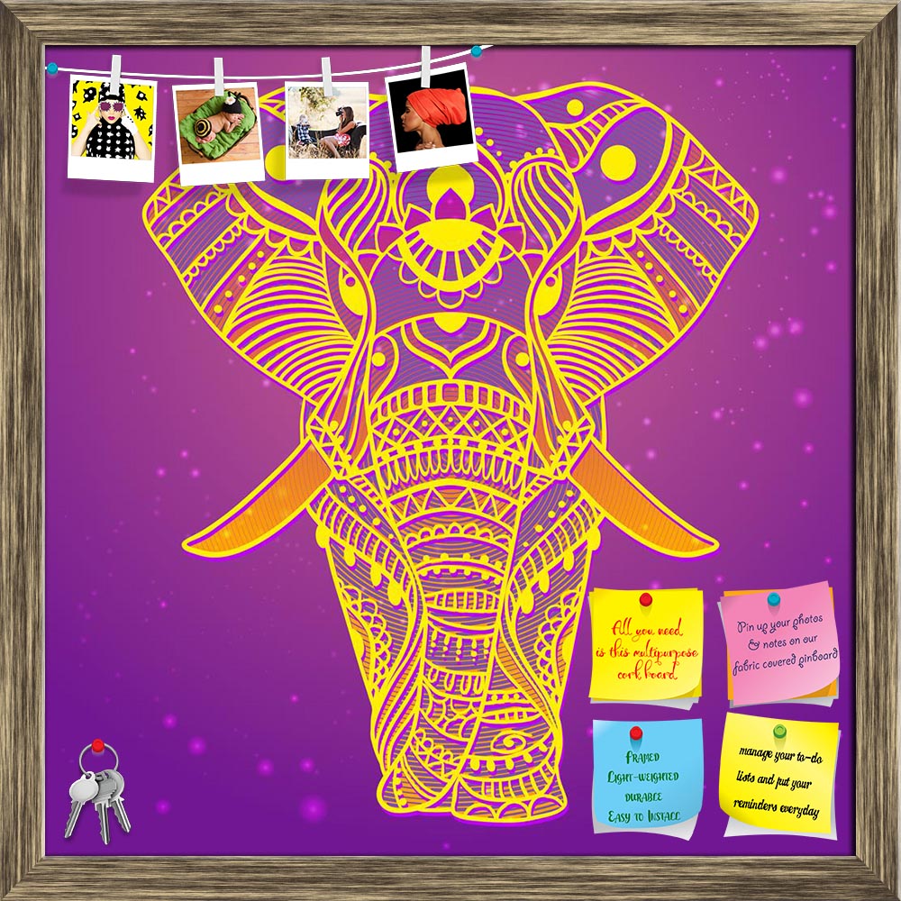 ArtzFolio Elephant D9 Printed Bulletin Board Notice Pin Board Soft Board | Framed-Bulletin Boards Framed-AZ5007119BLB_FR_RF_R-0-Image Code 5007119 Vishnu Image Folio Pvt Ltd, IC 5007119, ArtzFolio, Bulletin Boards Framed, Animals, Traditional, Digital Art, elephant, d9, printed, bulletin, board, notice, pin, soft, framed, card, elephant., frame, animal, made, vector., illustration, for, design, pattern, textiles., hand, drawn, map, use, childrens, clothes, pajamas, web, sites, pin up board, push pin board, 