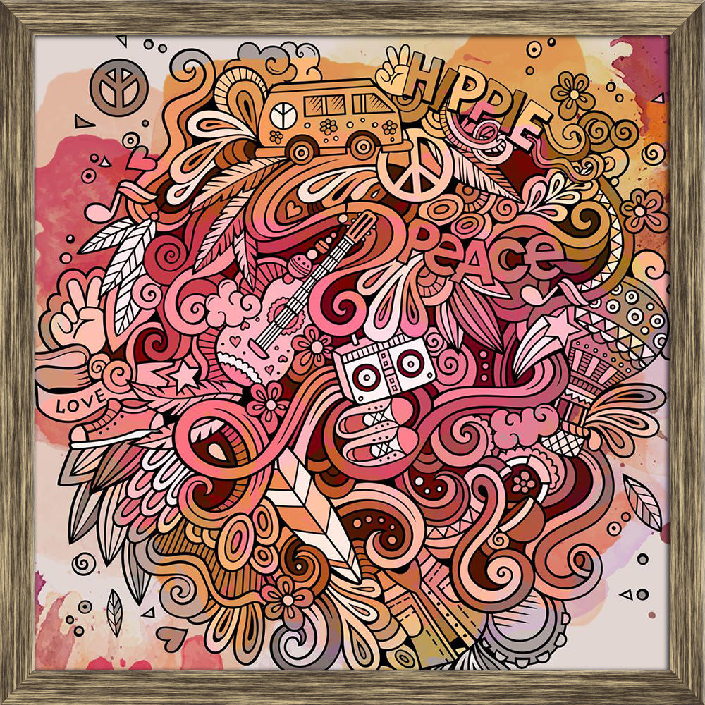 ArtzFolio Hippie Cartoon Doodles D3 Canvas Painting-Paintings Wooden Framing-AZ5007124ART_FR_RF_R-0-Image Code 5007124 Vishnu Image Folio Pvt Ltd, IC 5007124, ArtzFolio, Paintings Wooden Framing, Abstract, Digital Art, hippie, cartoon, doodles, d3, canvas, painting, framed, print, wall, for, living, room, with, frame, poster, pitaara, box, large, size, drawing, art, split, big, office, reception, photography, of, kids, panel, designer, decorative, amazonbasics, reprint, small, bedroom, on, scenery, hand-dra