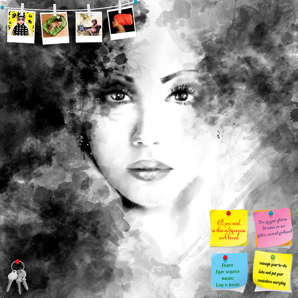 ArtzFolio Abstract Fashion Woman Face Printed Bulletin Board Notice Pin Board Soft Board | Frameless-Bulletin Boards Frameless-AZ5007125BLB_FL_RF_R-0-Image Code 5007125 Vishnu Image Folio Pvt Ltd, IC 5007125, ArtzFolio, Bulletin Boards Frameless, Portraits, Digital Art, abstract, fashion, woman, face, printed, bulletin, board, notice, pin, soft, frameless, beautiful, face., illustration, pin up board, push pin board, extra large cork board, big pin board, notice board, small bulletin board, cork board, wall