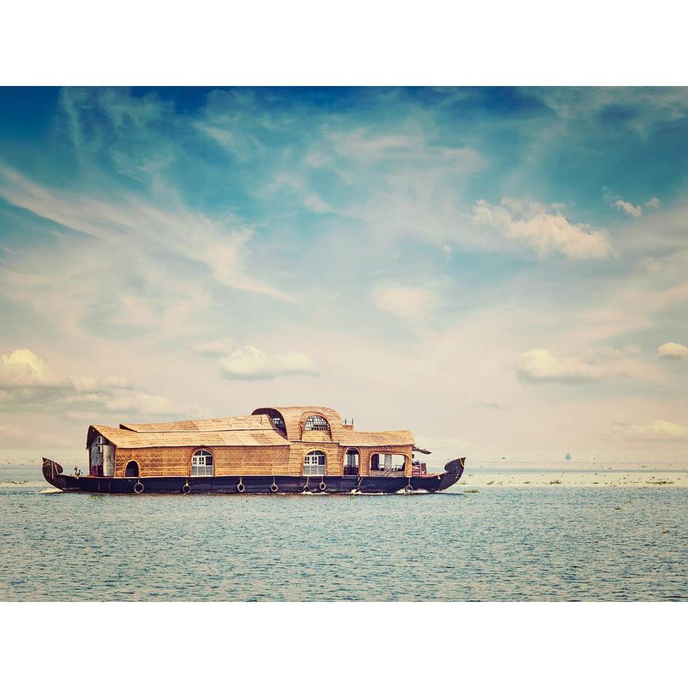 ArtzFolio Houseboat In Vembanadu Lake, Kerala, India Canvas Painting-Paintings MDF Framing-AZ5007128ART_UN_RF_R-0-Image Code 5007128 Vishnu Image Folio Pvt Ltd, IC 5007128, ArtzFolio, Paintings MDF Framing, Landscapes, Places, Photography, houseboat, in, vembanadu, lake, kerala, india, canvas, painting, framed, print, wall, for, living, room, with, frame, poster, pitaara, box, large, size, drawing, art, split, big, office, reception, of, kids, panel, designer, decorative, amazonbasics, reprint, small, bedro