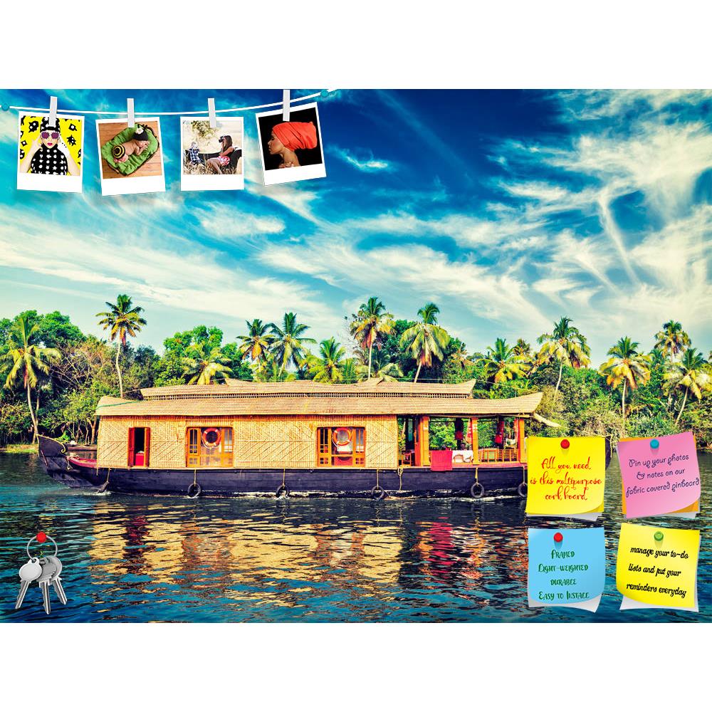 ArtzFolio Houseboat On Kerala Backwaters, India D2 Printed Bulletin Board Notice Pin Board Soft Board | Frameless-Bulletin Boards Frameless-AZ5007131BLB_FL_RF_R-0-Image Code 5007131 Vishnu Image Folio Pvt Ltd, IC 5007131, ArtzFolio, Bulletin Boards Frameless, Landscapes, Places, Photography, houseboat, on, kerala, backwaters, india, d2, printed, bulletin, board, notice, pin, soft, frameless, house, boat, house-boat, indian, south, asia, asian, attraction, backwater, banner, canal, canals, cruise, day, ferry