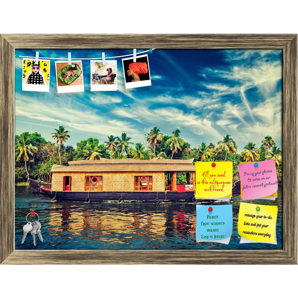 ArtzFolio Houseboat On Kerala Backwaters, India D2 Printed Bulletin Board Notice Pin Board Soft Board | Framed-Bulletin Boards Framed-AZ5007131BLB_FR_RF_R-0-Image Code 5007131 Vishnu Image Folio Pvt Ltd, IC 5007131, ArtzFolio, Bulletin Boards Framed, Landscapes, Places, Photography, houseboat, on, kerala, backwaters, india, d2, printed, bulletin, board, notice, pin, soft, framed, house, boat, house-boat, indian, south, asia, asian, attraction, backwater, banner, canal, canals, cruise, day, ferry, floating, 
