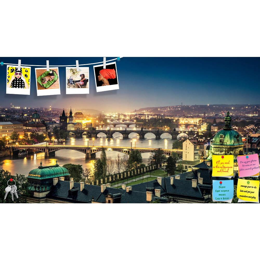 ArtzFolio The Skyline Of Prague At Night, Czech Republic Printed Bulletin Board Notice Pin Board Soft Board | Frameless-Bulletin Boards Frameless-AZ5007146BLB_FL_RF_R-0-Image Code 5007146 Vishnu Image Folio Pvt Ltd, IC 5007146, ArtzFolio, Bulletin Boards Frameless, Places, Photography, the, skyline, of, prague, at, night, czech, republic, printed, bulletin, board, notice, pin, soft, frameless, europe, city, bridge, travel, urban, scene, river, famous, place, old, charles, tourism, architecture, destinations