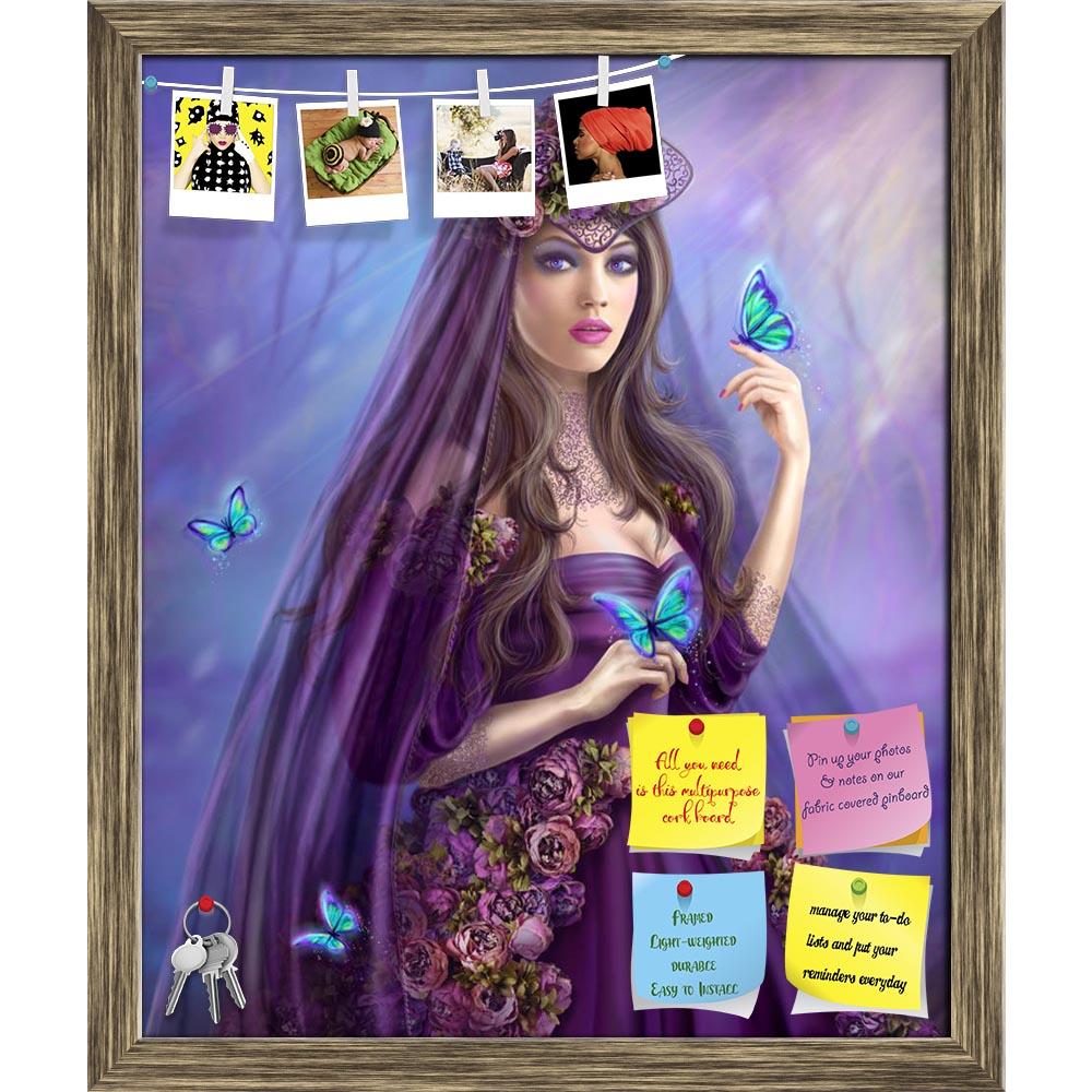 ArtzFolio Fantasy Woman Fairy & Blue Butterflies Printed Bulletin Board Notice Pin Board Soft Board | Framed-Bulletin Boards Framed-AZ5007147BLB_FR_RF_R-0-Image Code 5007147 Vishnu Image Folio Pvt Ltd, IC 5007147, ArtzFolio, Bulletin Boards Framed, Fantasy, Floral, Portraits, Digital Art, woman, fairy, blue, butterflies, printed, bulletin, board, notice, pin, soft, framed, beautiful, butterflies., illustration, pin up board, push pin board, extra large cork board, big pin board, notice board, small bulletin