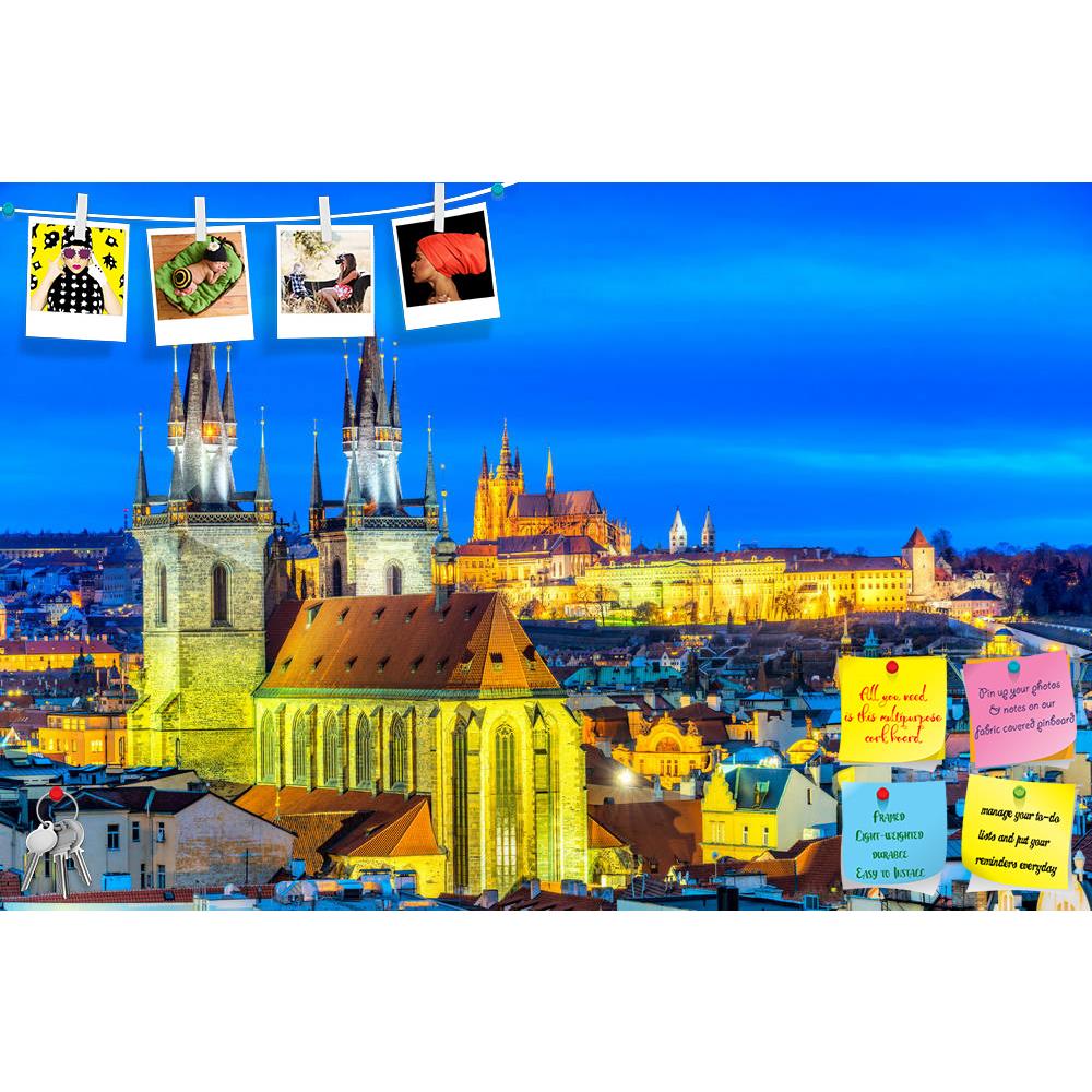 ArtzFolio Night View of Prague, Czech Republic Printed Bulletin Board Notice Pin Board Soft Board | Frameless-Bulletin Boards Frameless-AZ5007148BLB_FL_RF_R-0-Image Code 5007148 Vishnu Image Folio Pvt Ltd, IC 5007148, ArtzFolio, Bulletin Boards Frameless, Places, Photography, night, view, of, prague, czech, republic, printed, bulletin, board, notice, pin, soft, frameless, tourism, old, europe, town, cultural, national, charles, river, travel, european, urban, landmark, history, castle, building, most, famou