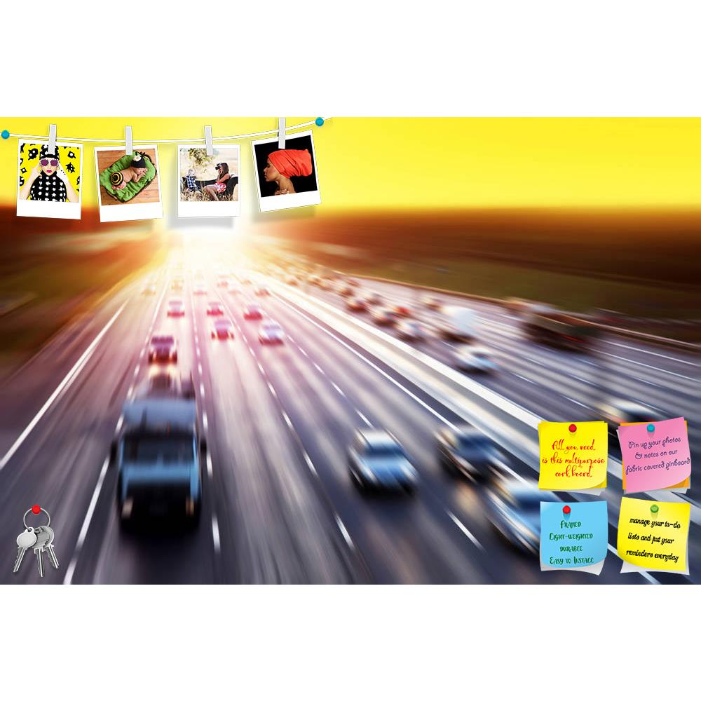 ArtzFolio Motion Blurred Image Of City Traffic During Sunset Printed Bulletin Board Notice Pin Board Soft Board | Frameless-Bulletin Boards Frameless-AZ5007158BLB_FL_RF_R-0-Image Code 5007158 Vishnu Image Folio Pvt Ltd, IC 5007158, ArtzFolio, Bulletin Boards Frameless, Places, Photography, motion, blurred, image, of, city, traffic, during, sunset, printed, bulletin, board, notice, pin, soft, frameless, road, twilight, sun, perspective, hour, sunlight, move, travel, view, destinations, yellow, sunny, asphalt
