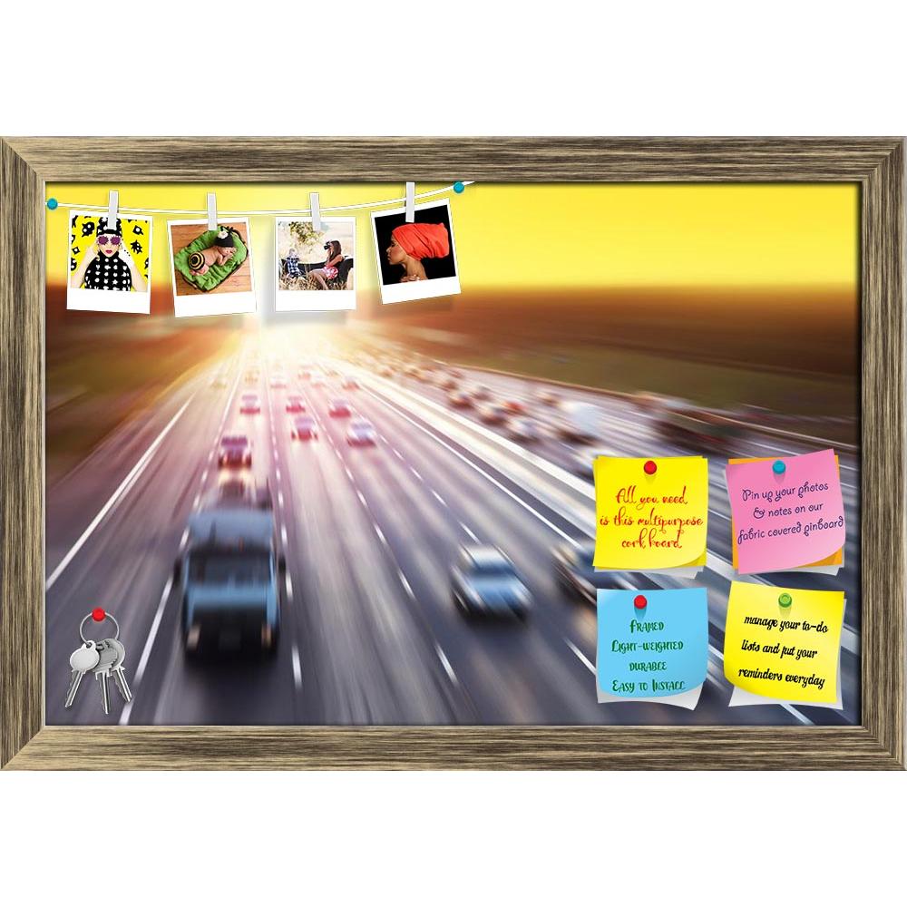 ArtzFolio Motion Blurred Image Of City Traffic During Sunset Printed Bulletin Board Notice Pin Board Soft Board | Framed-Bulletin Boards Framed-AZ5007158BLB_FR_RF_R-0-Image Code 5007158 Vishnu Image Folio Pvt Ltd, IC 5007158, ArtzFolio, Bulletin Boards Framed, Places, Photography, motion, blurred, image, of, city, traffic, during, sunset, printed, bulletin, board, notice, pin, soft, framed, road, twilight, sun, perspective, hour, sunlight, move, travel, view, destinations, yellow, sunny, asphalt, light, exp