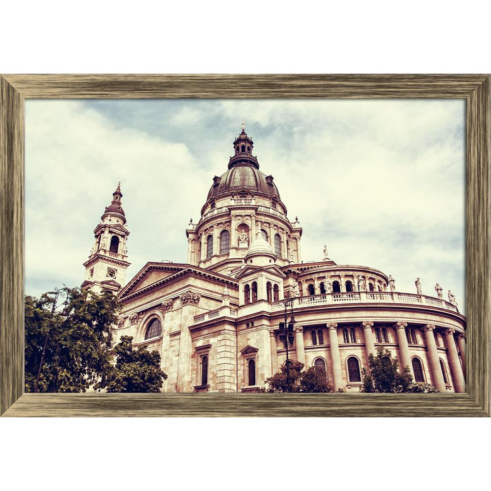 ArtzFolio Saint Stephen's Basilica in Budapest, Hungary Canvas Painting Synthetic Frame-Paintings Synthetic Framing-AZ5007163ART_FR_RF_R-0-Image Code 5007163 Vishnu Image Folio Pvt Ltd, IC 5007163, ArtzFolio, Paintings Synthetic Framing, Places, Vintage, Photography, saint, stephen's, basilica, in, budapest, hungary, canvas, painting, synthetic, frame, framed, print, wall, for, living, room, with, poster, pitaara, box, large, size, drawing, art, split, big, office, reception, of, kids, panel, designer, deco